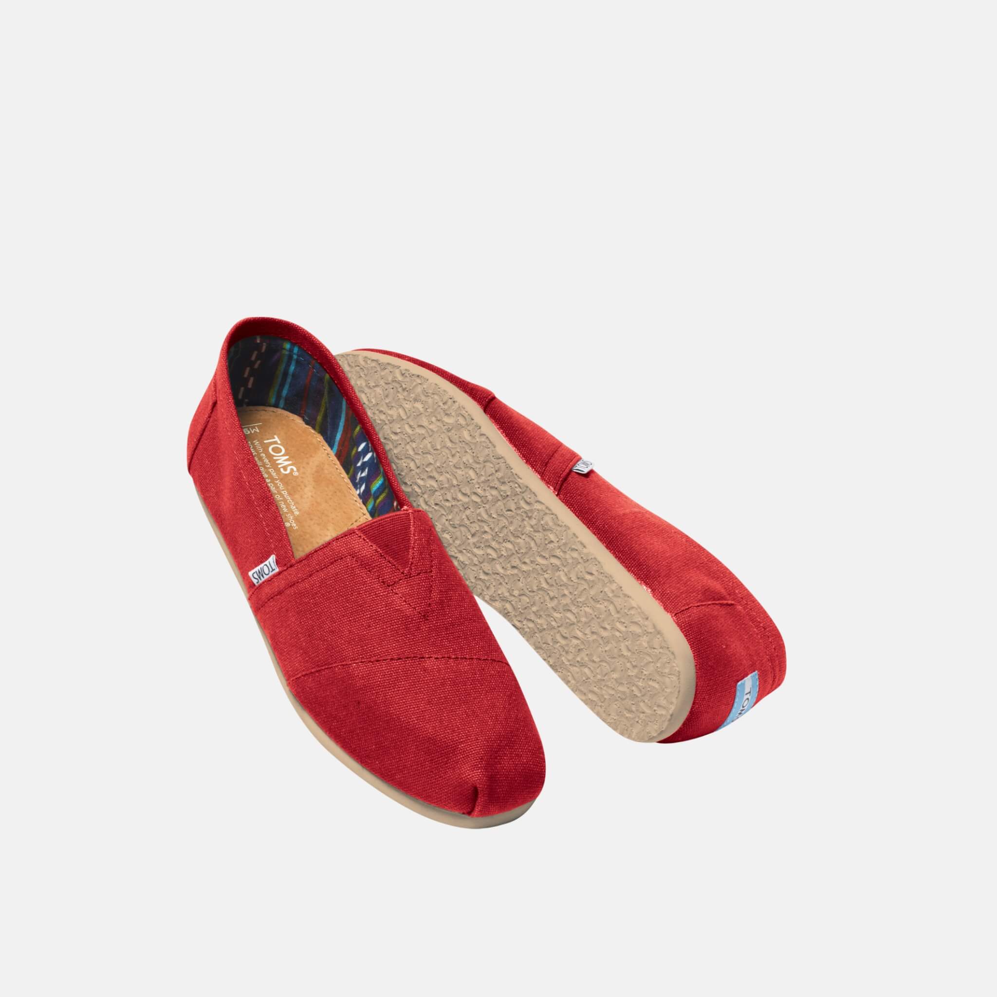 TOMS Core Classics Alpargata roșu pentru bărbați