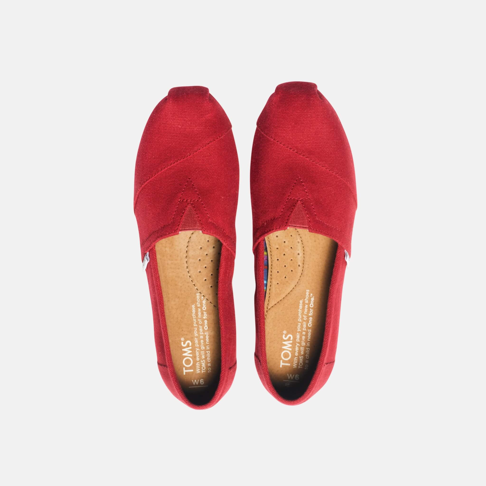 TOMS Core Classics Alpargata roșu de damă