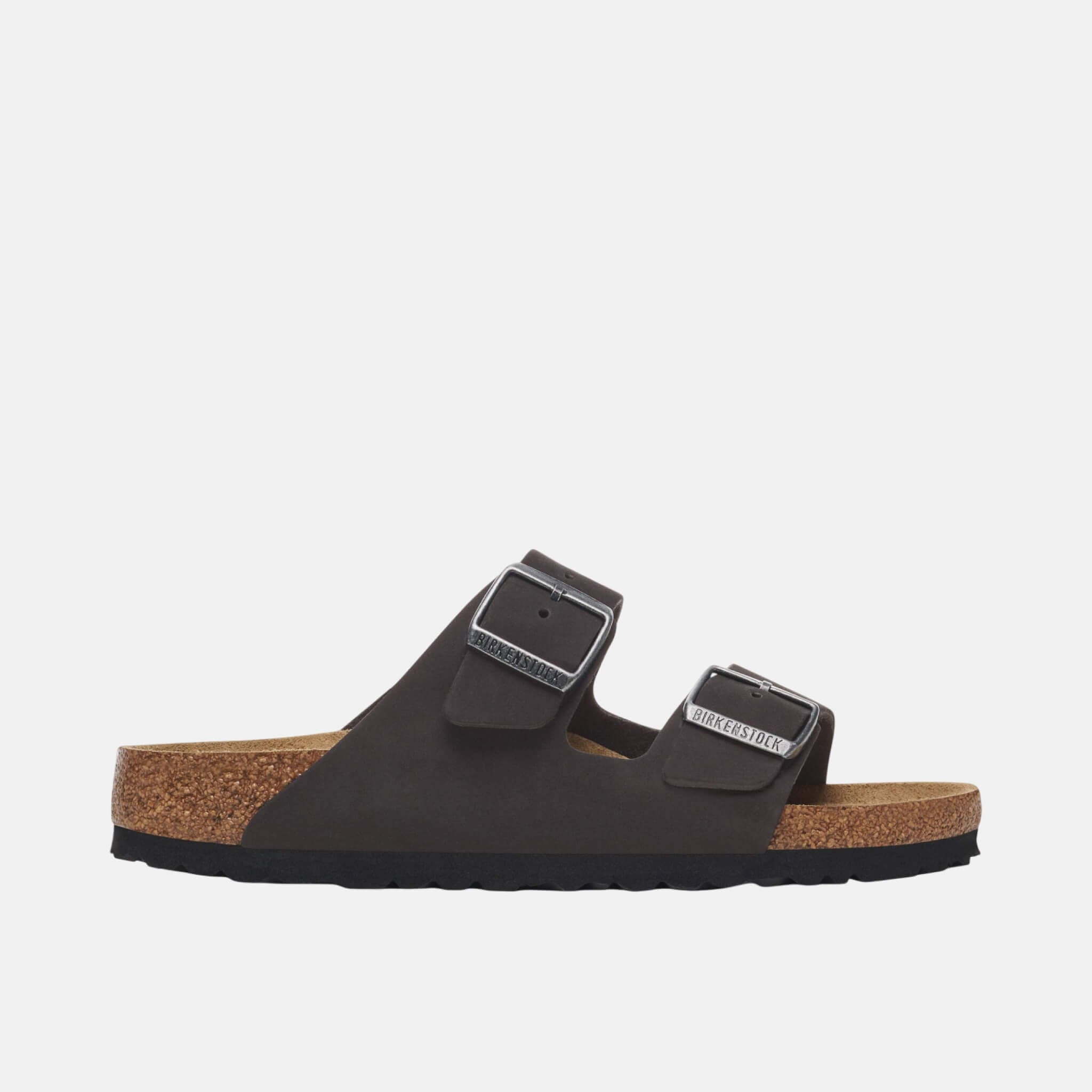 Papuci Regular Arizona Soft Footbed Nubuk Leather negru
