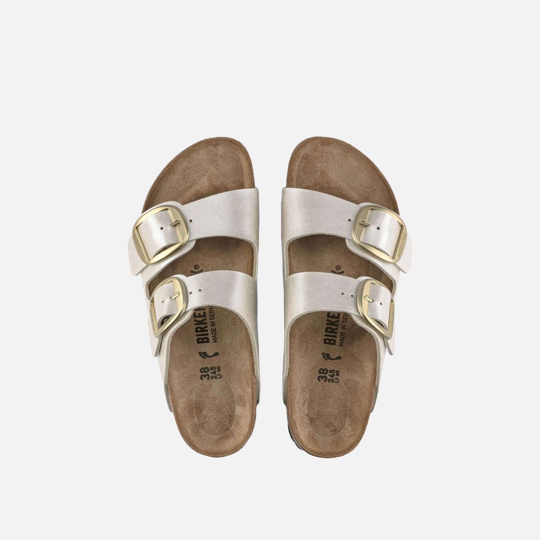 Papuci Birkenstock Arizona Big Buckle Graceful perlat