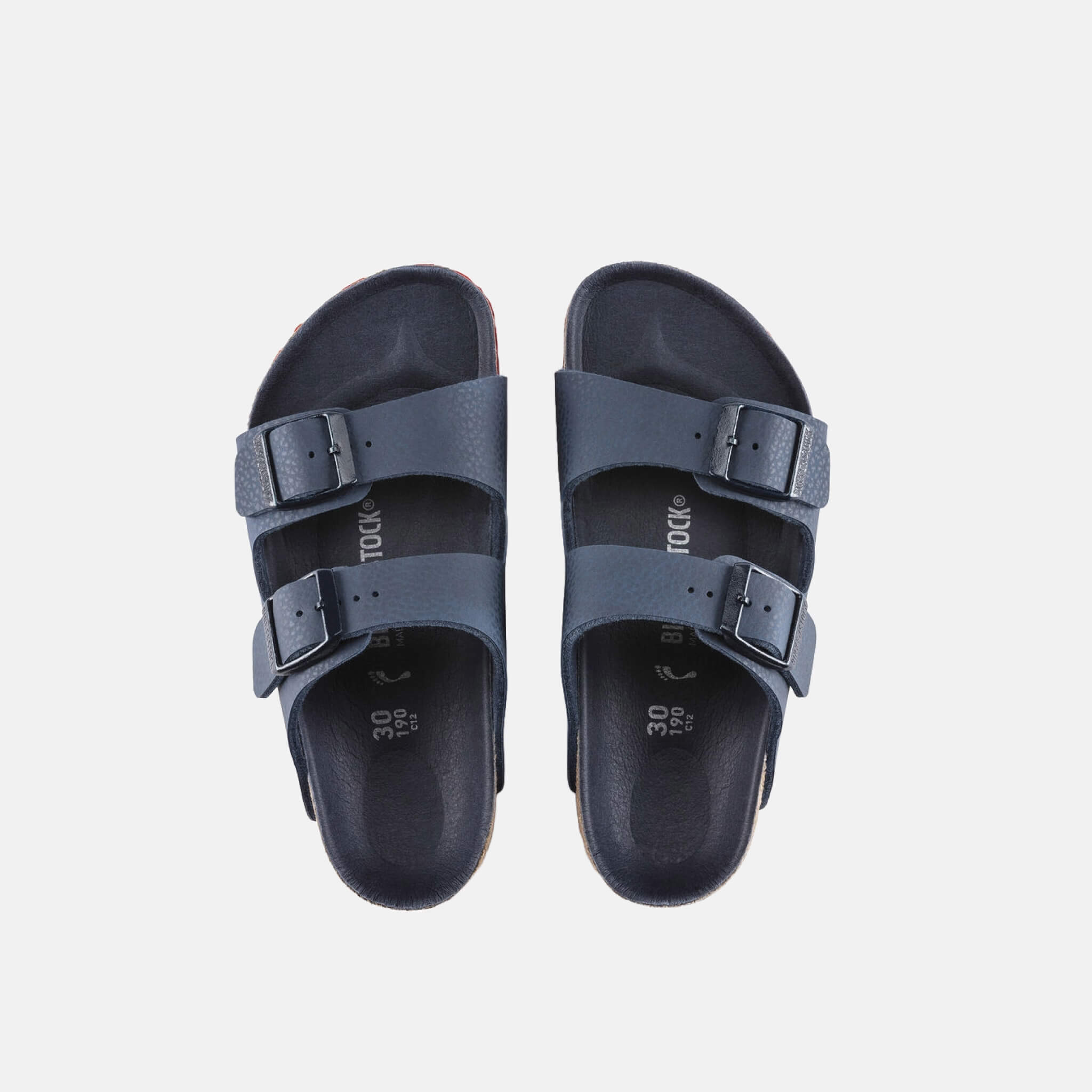 Papuci Birkenstock Arizona Birko-Flor albastru 2
