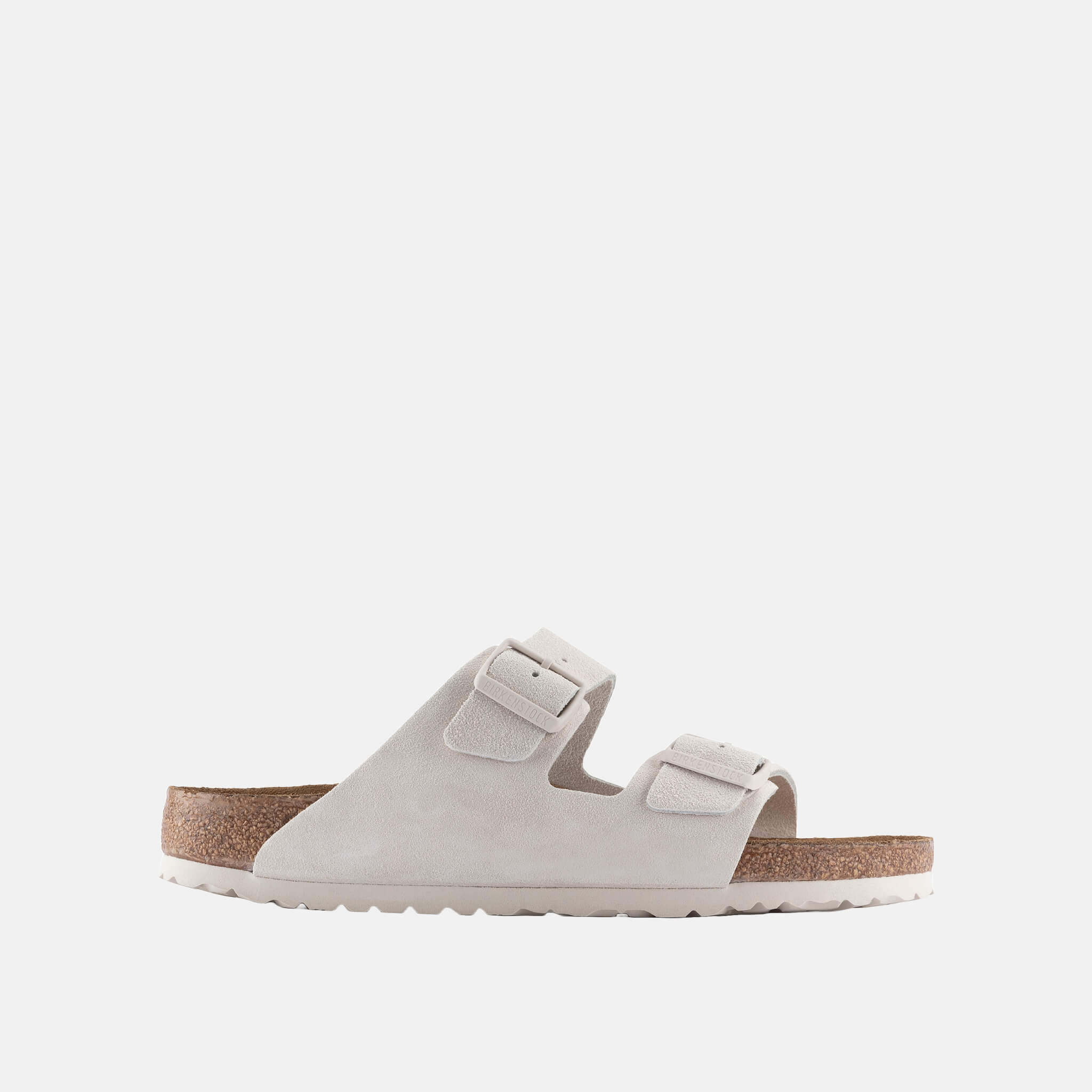 Papuci Birkenstock Arizona SFB Suede Leather bej