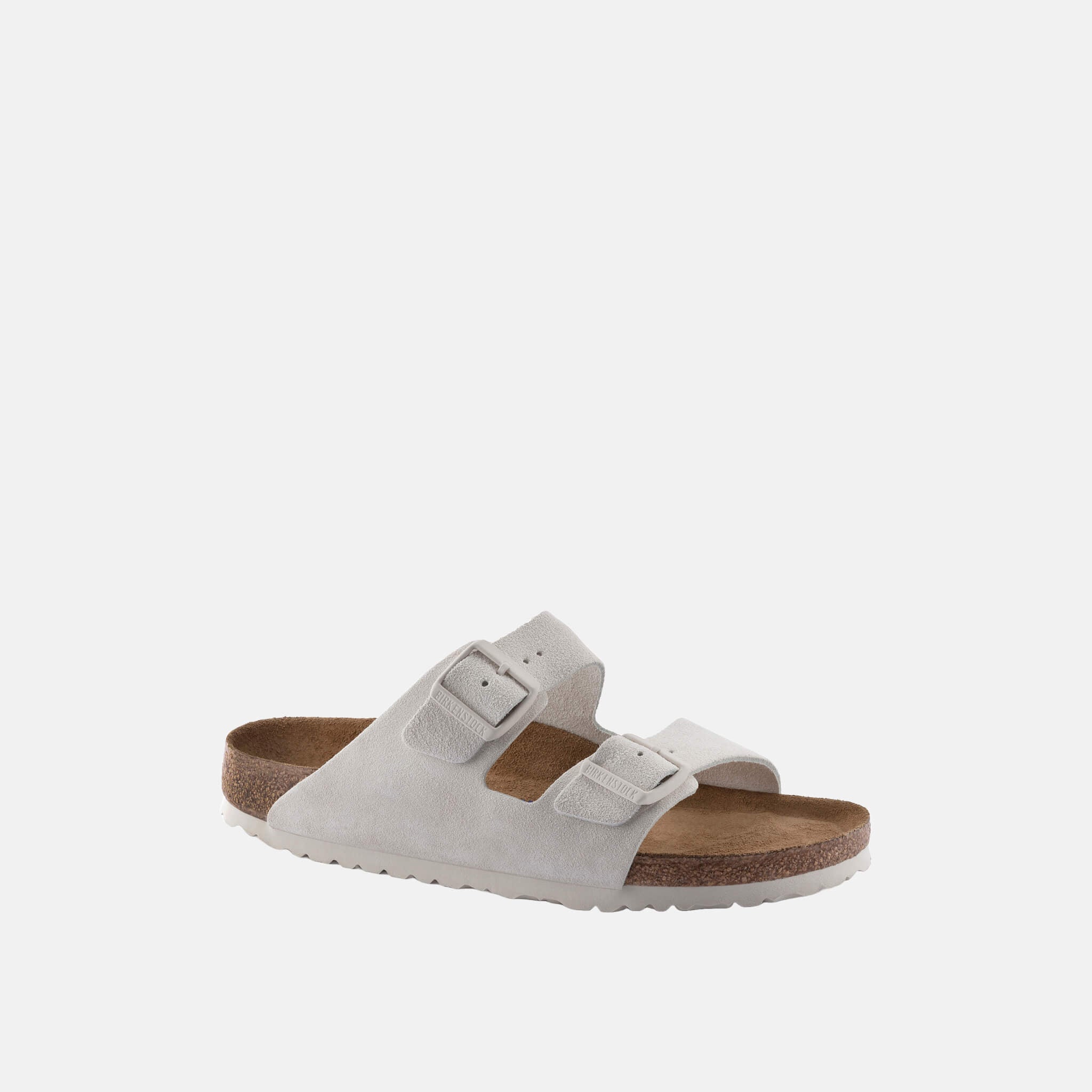 Papuci Birkenstock Arizona SFB Suede Leather bej