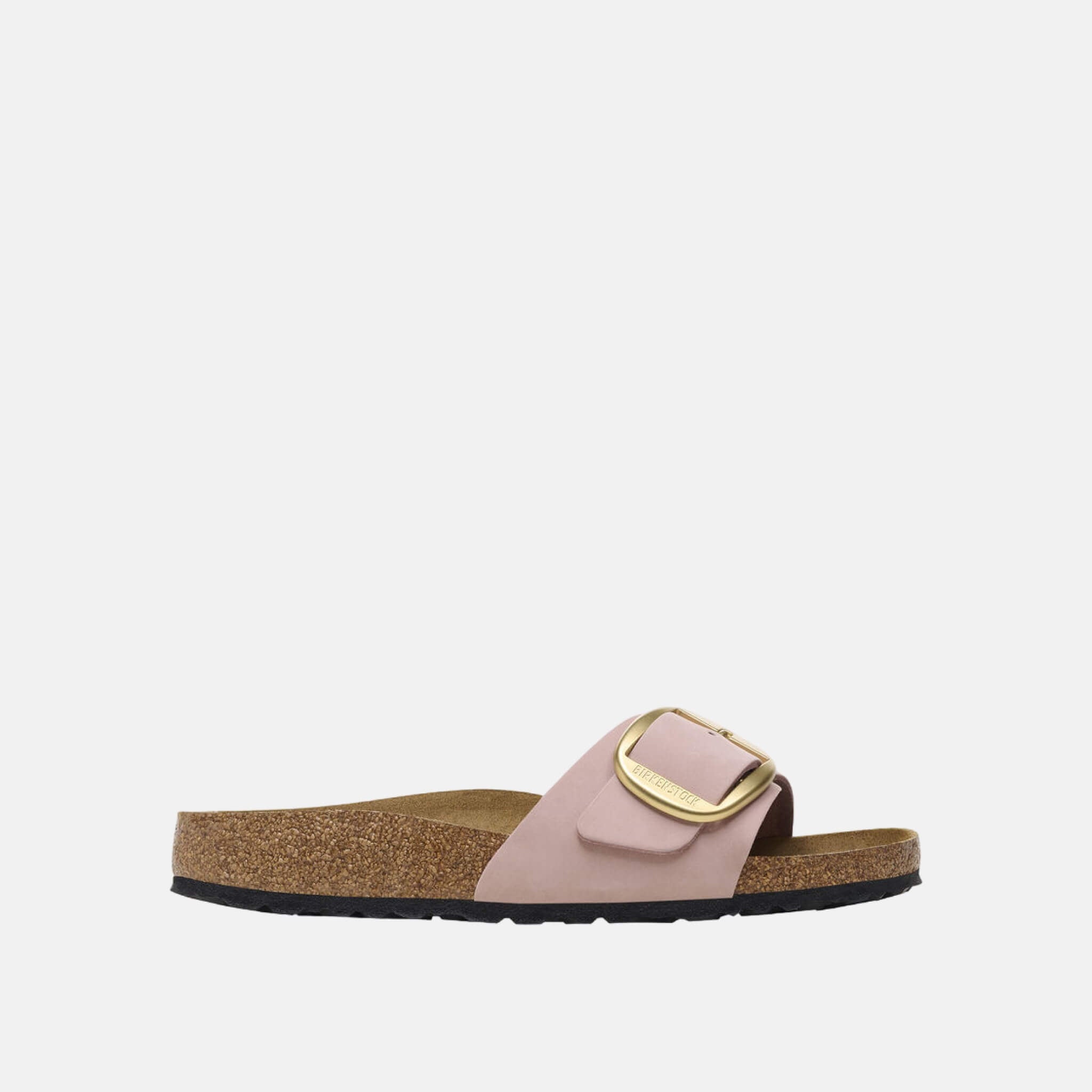 Papuci Regular Birkenstock Madrid Big Buckle Nubuck Leather roz