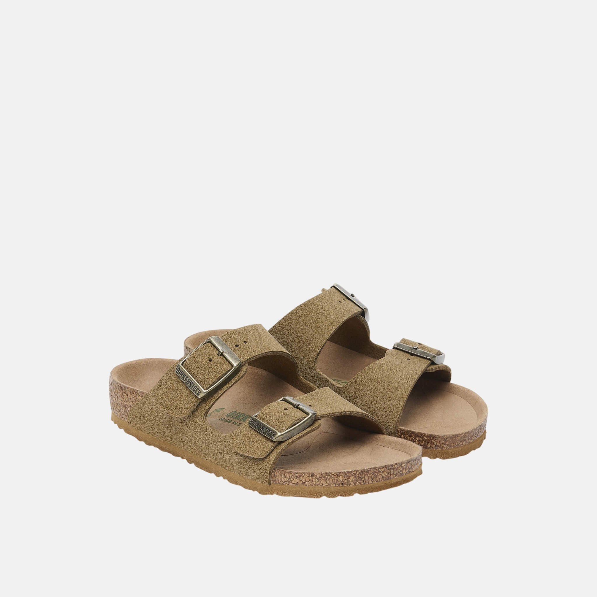 Papuci pentru copii Regular Birkenstock Arizona Vegan maro