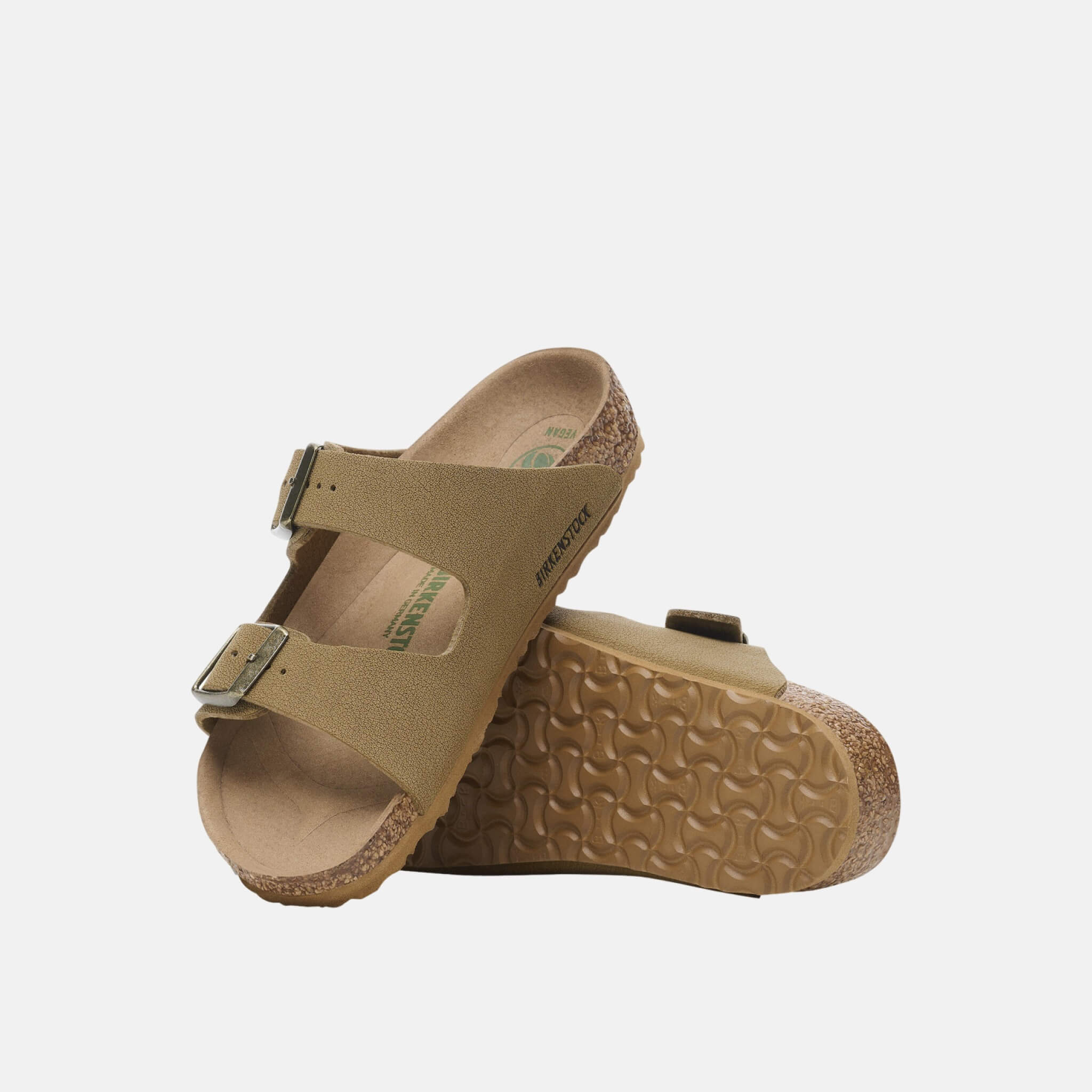 Papuci pentru copii Regular Birkenstock Arizona Vegan maro