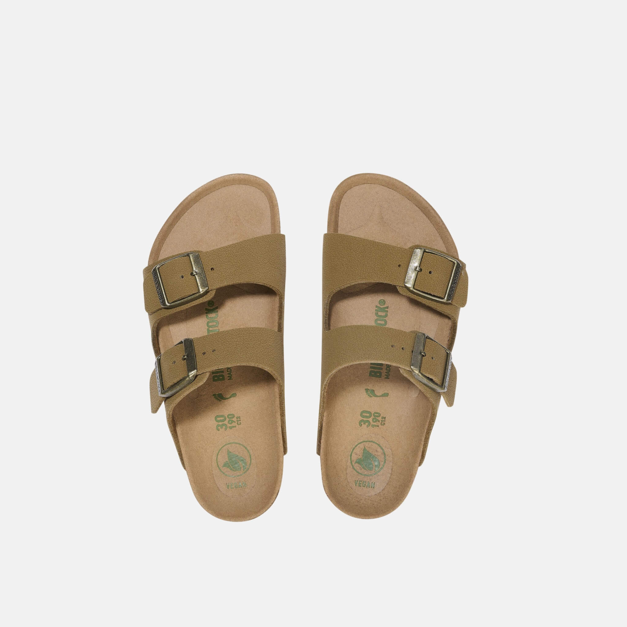 Papuci pentru copii Regular Birkenstock Arizona Vegan maro