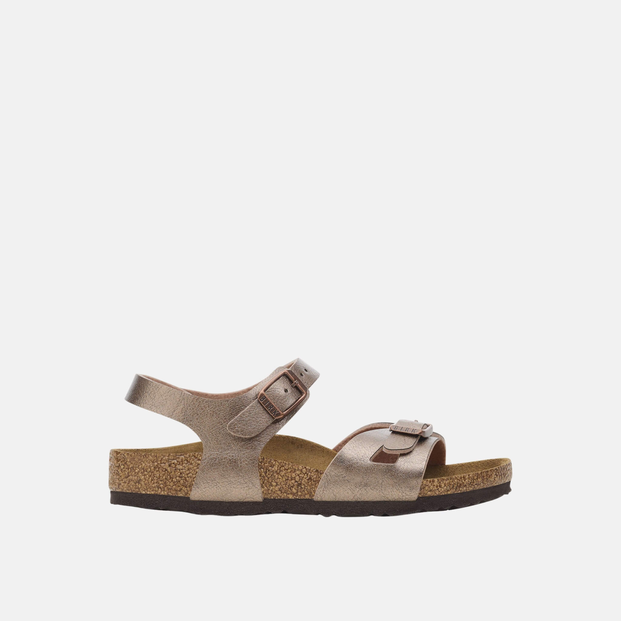 Sandale pentru copii Regular Birkenstock Rio Birko-Flor arămiu
