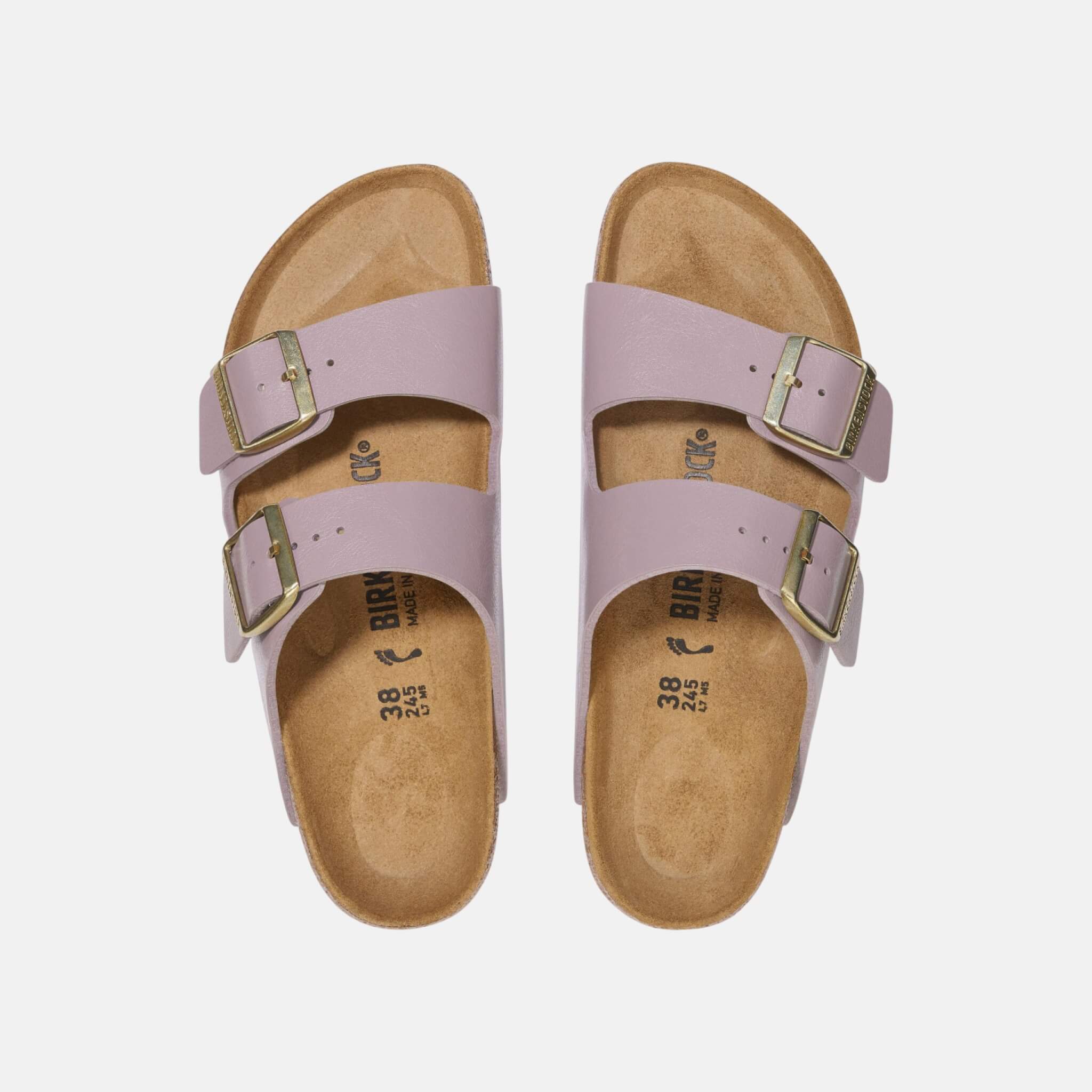 Papuci Regular Arizona Birko-Flor mov