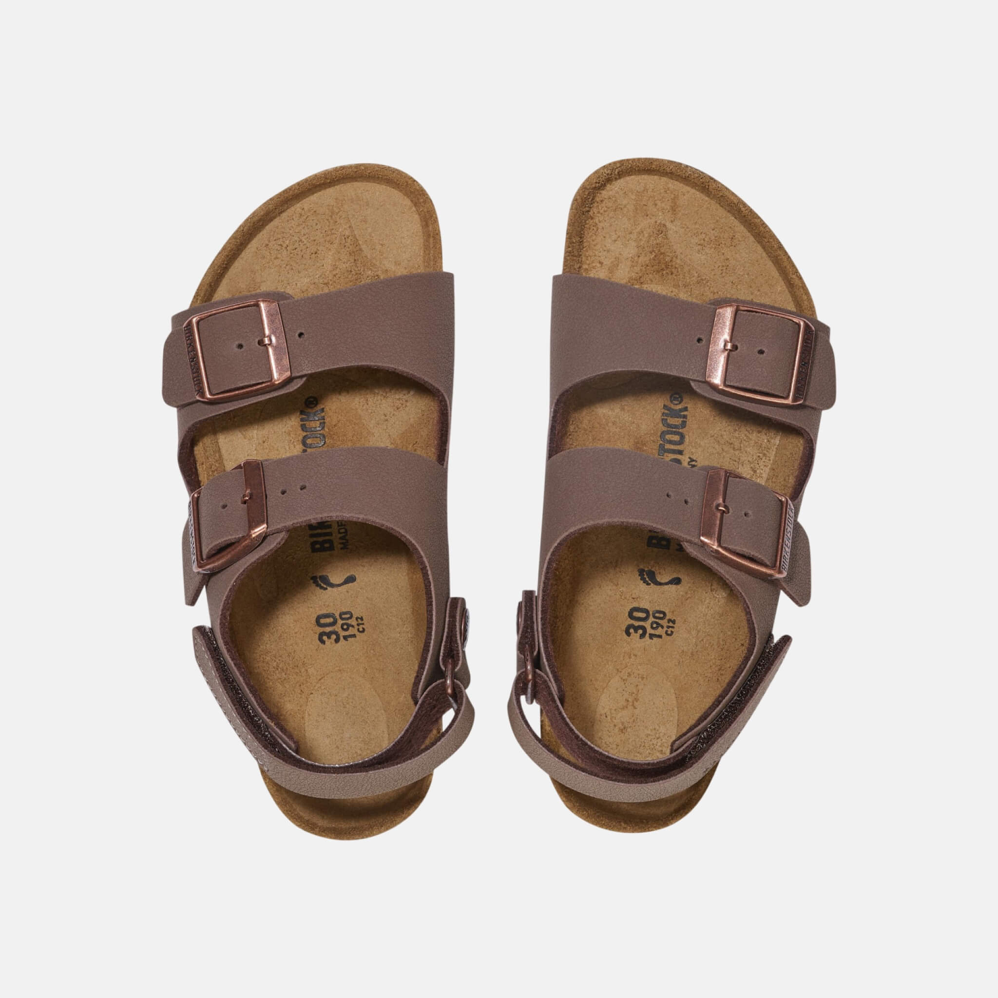 Sandale pentru copii Regular Milano AS Kids Birko-Flor Birkibuc maro