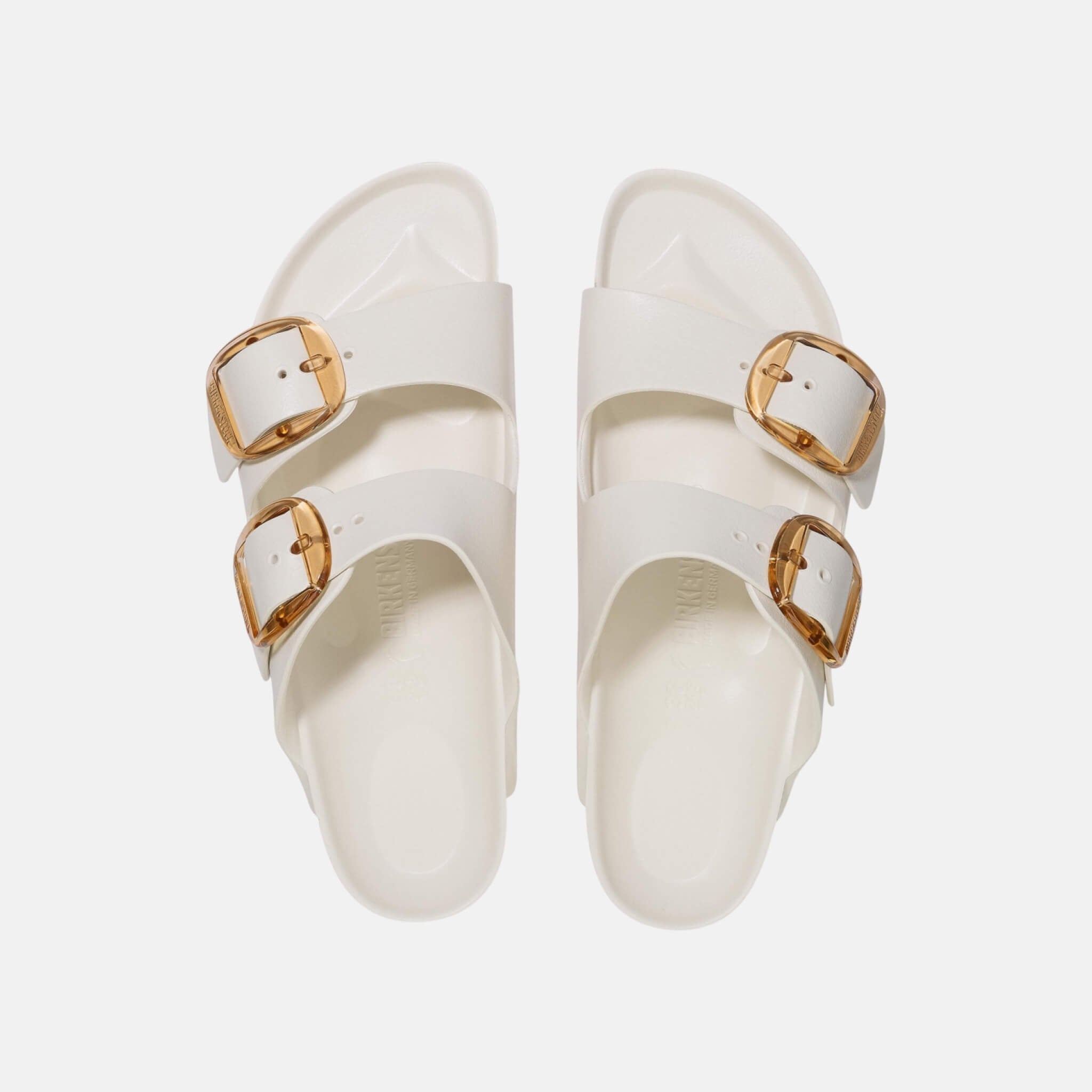 Papuci Narrow Arizona Big Buckle EVA alb