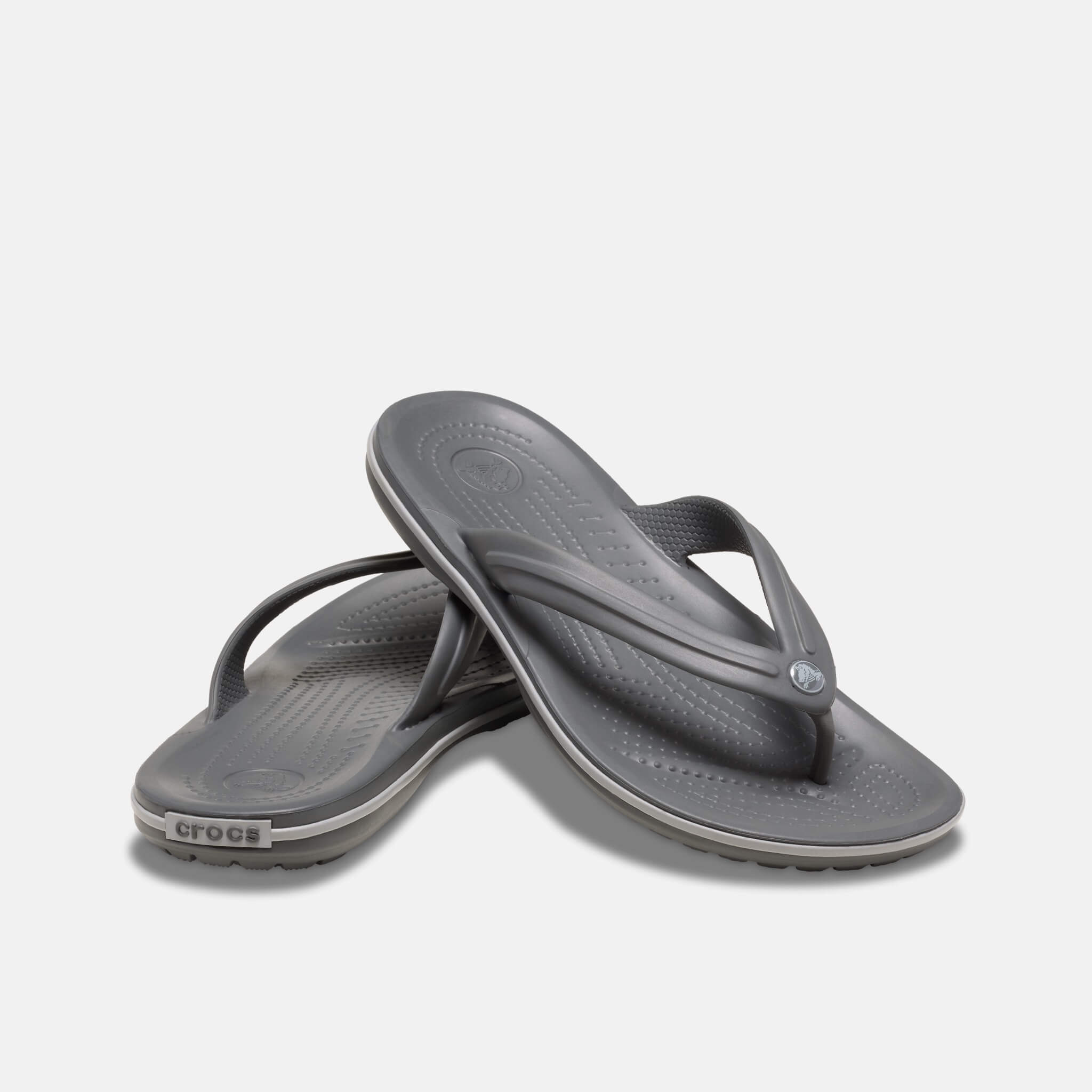 Crocband Flip Slate Grey/Smoke