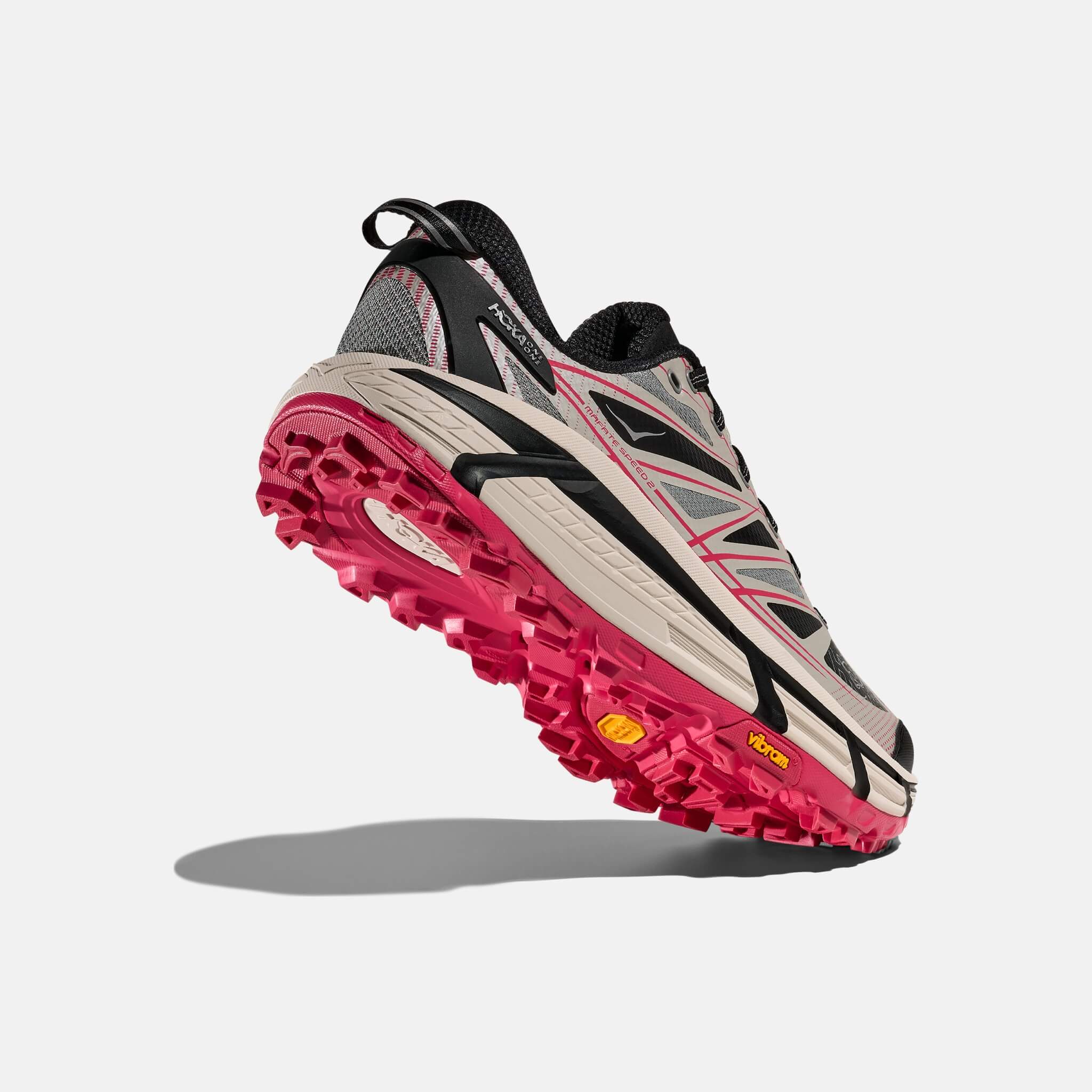 Pantofi sport gri-negru Hoka Mafate Speed 2 unisex