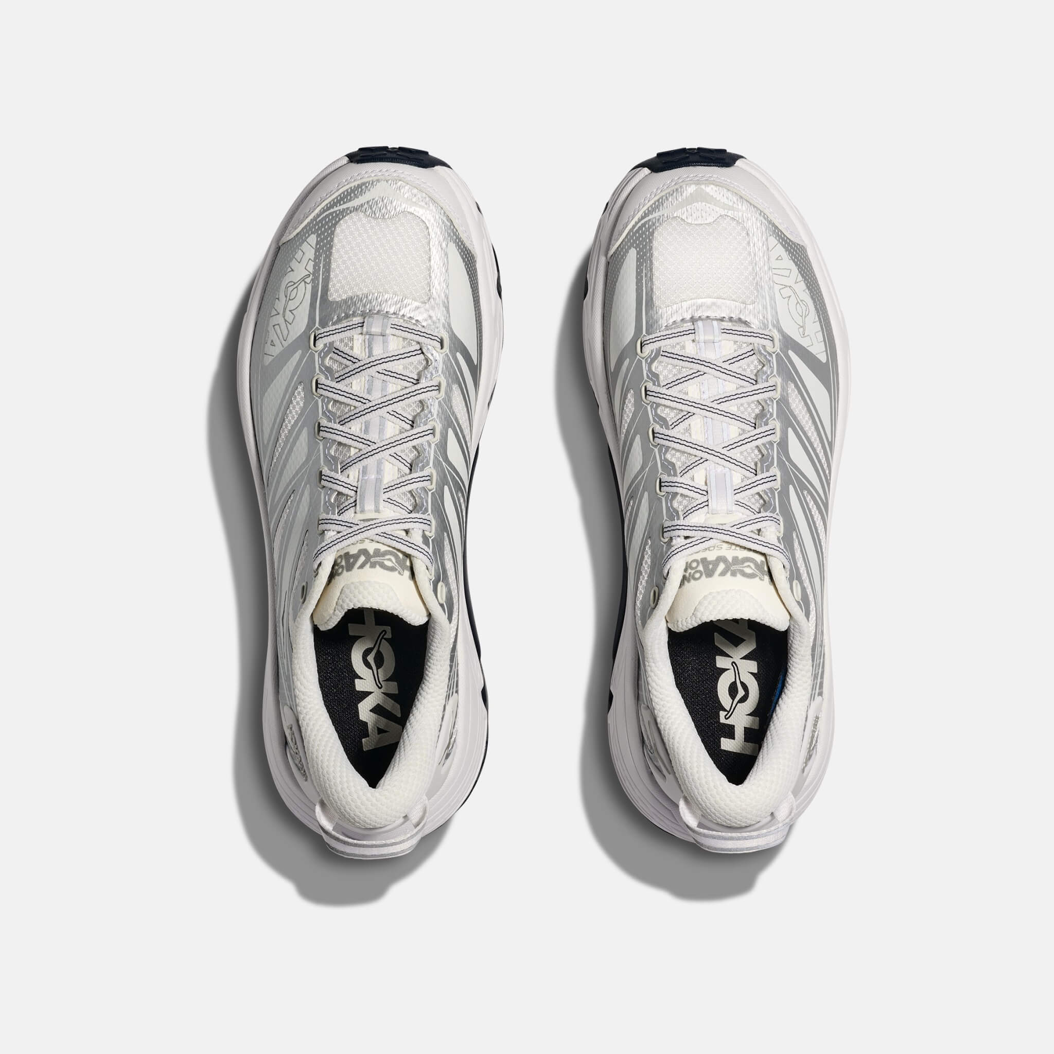 Pantofi sport alb-argintiu Hoka Mafate Speed 2 unisex