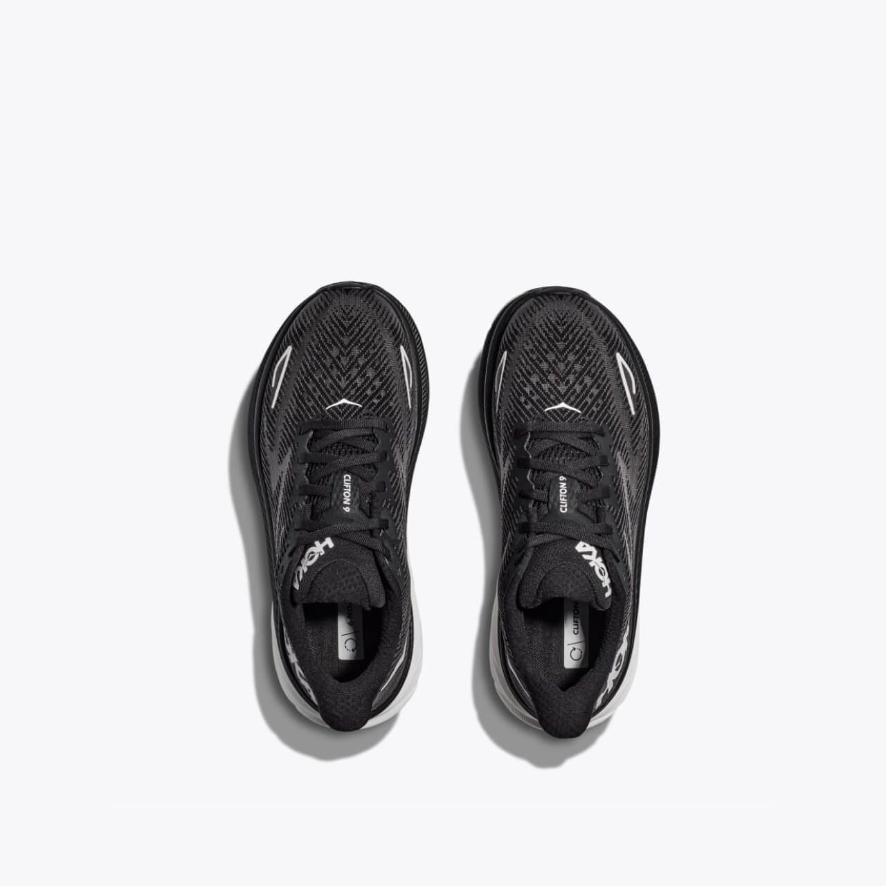 Pantofi de alergare negri Hoka Clifton 9 bărbați