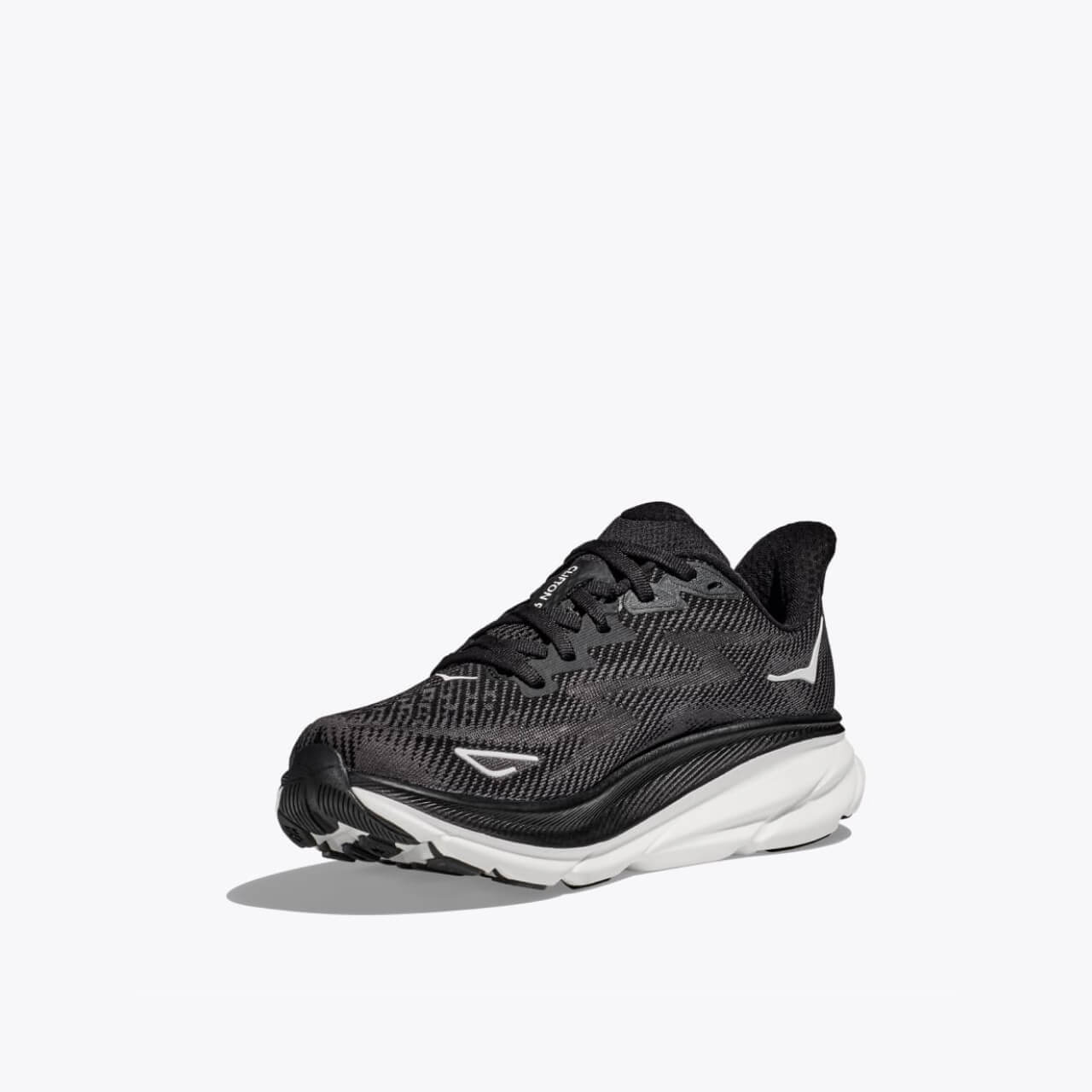 Pantofi de alergare negri Hoka Clifton 9 bărbați