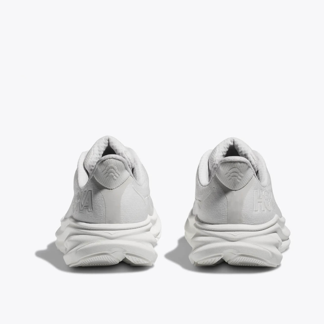 Pantofi de alergare albi Hoka Clifton 9 de damă