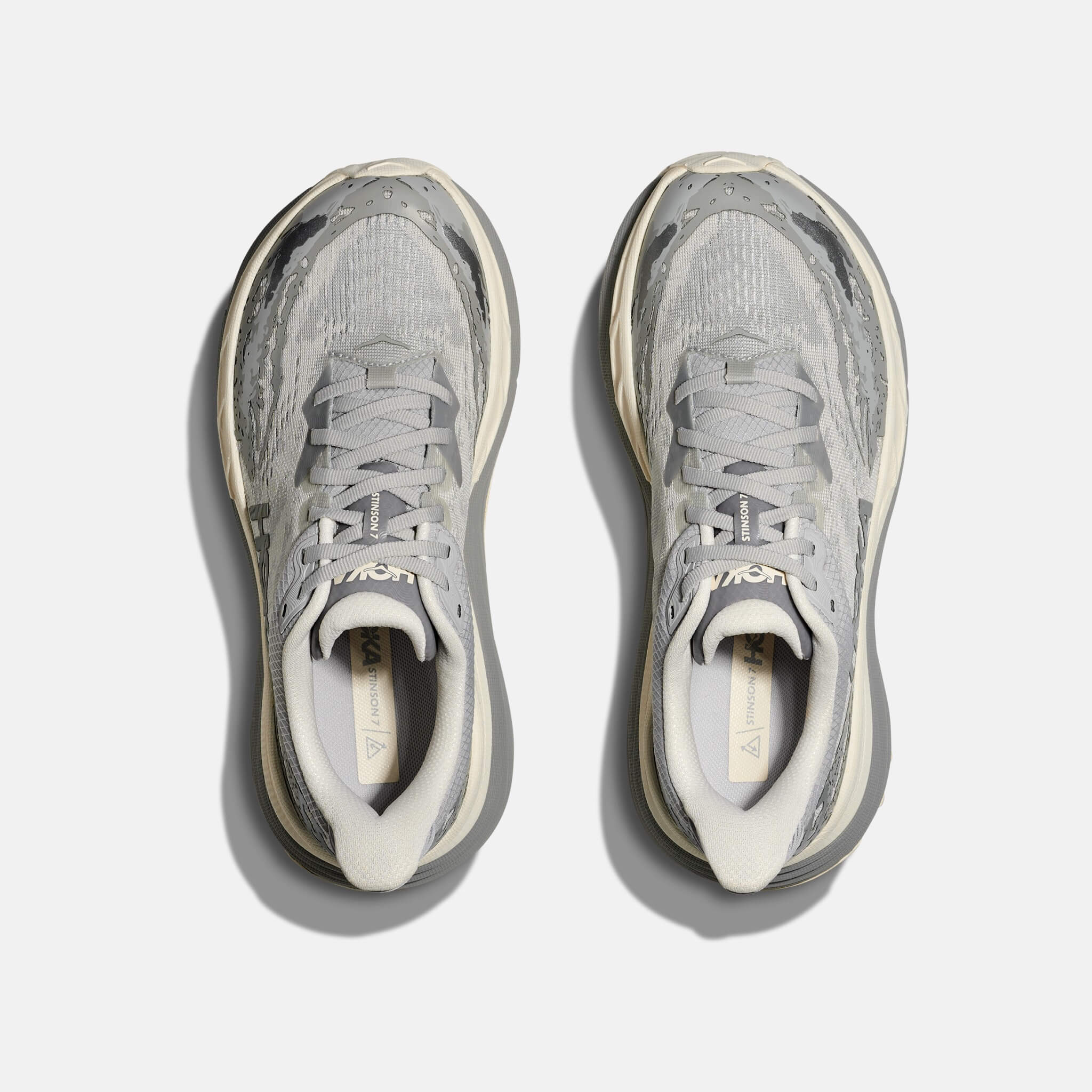 Pantofi sport gri Hoka Stinson 7 bărbați