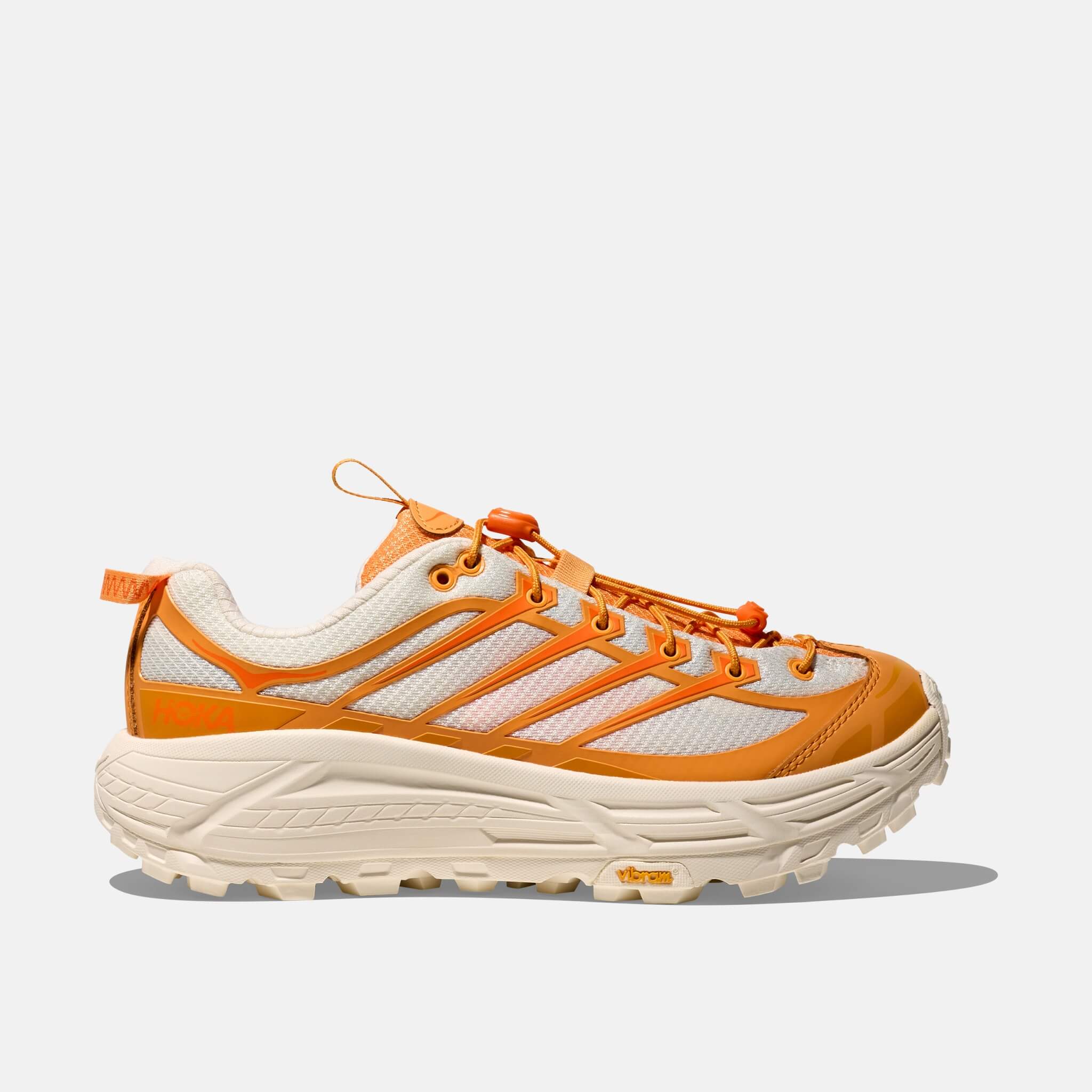 Pantofi de alergare portocaliu-bej Hoka Mafate Three2 unisex