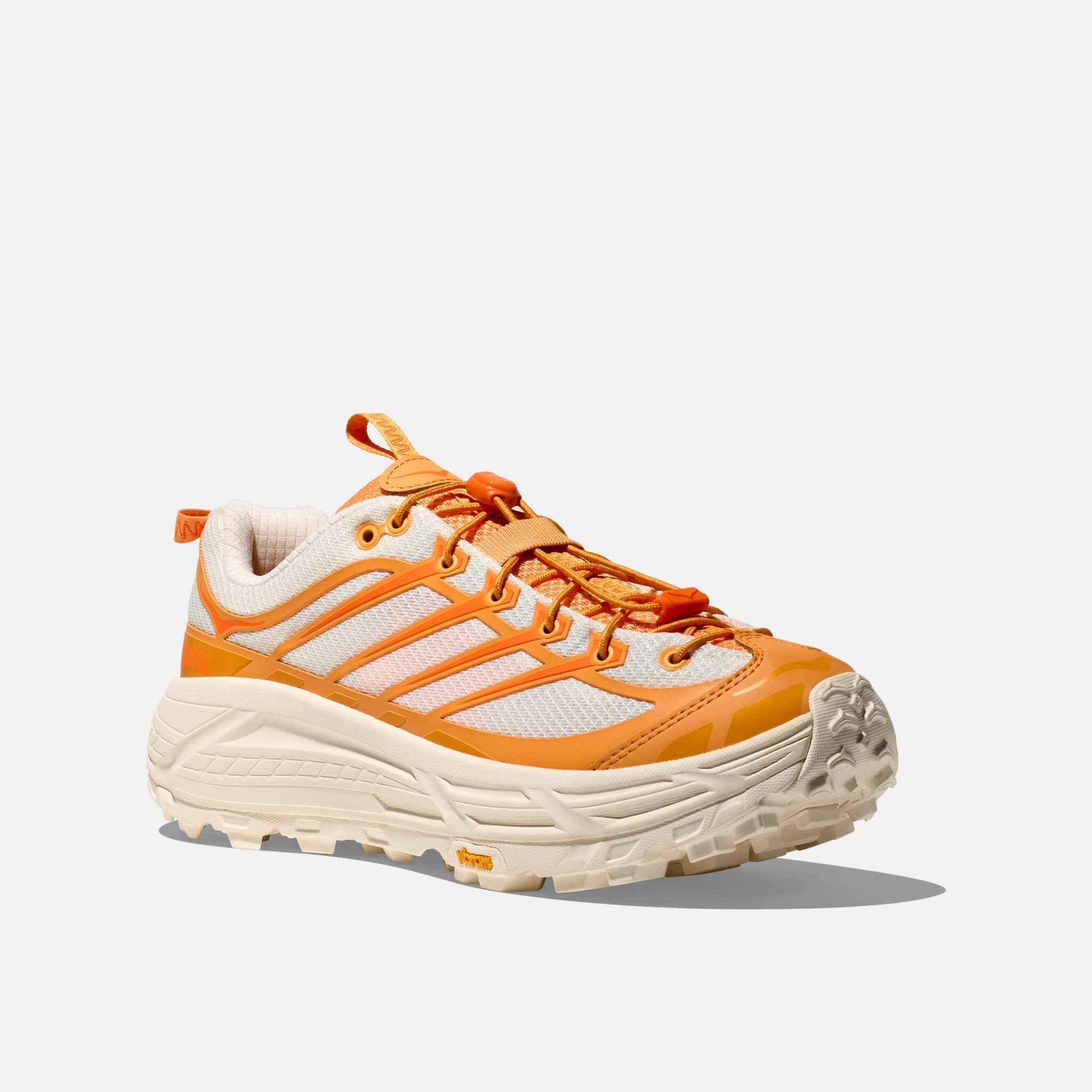 Pantofi de alergare portocaliu-bej Hoka Mafate Three2 unisex