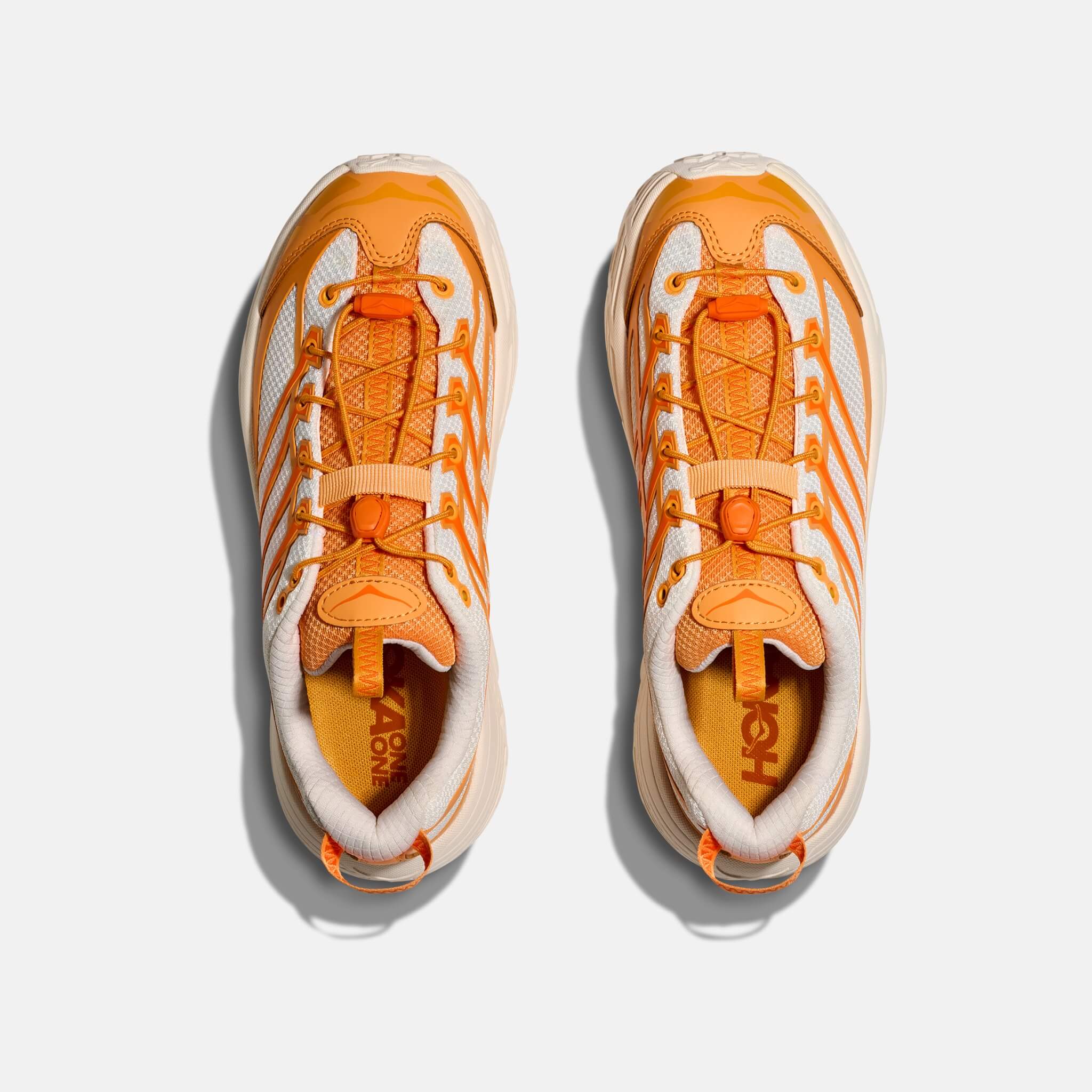 Pantofi de alergare portocaliu-bej Hoka Mafate Three2 unisex