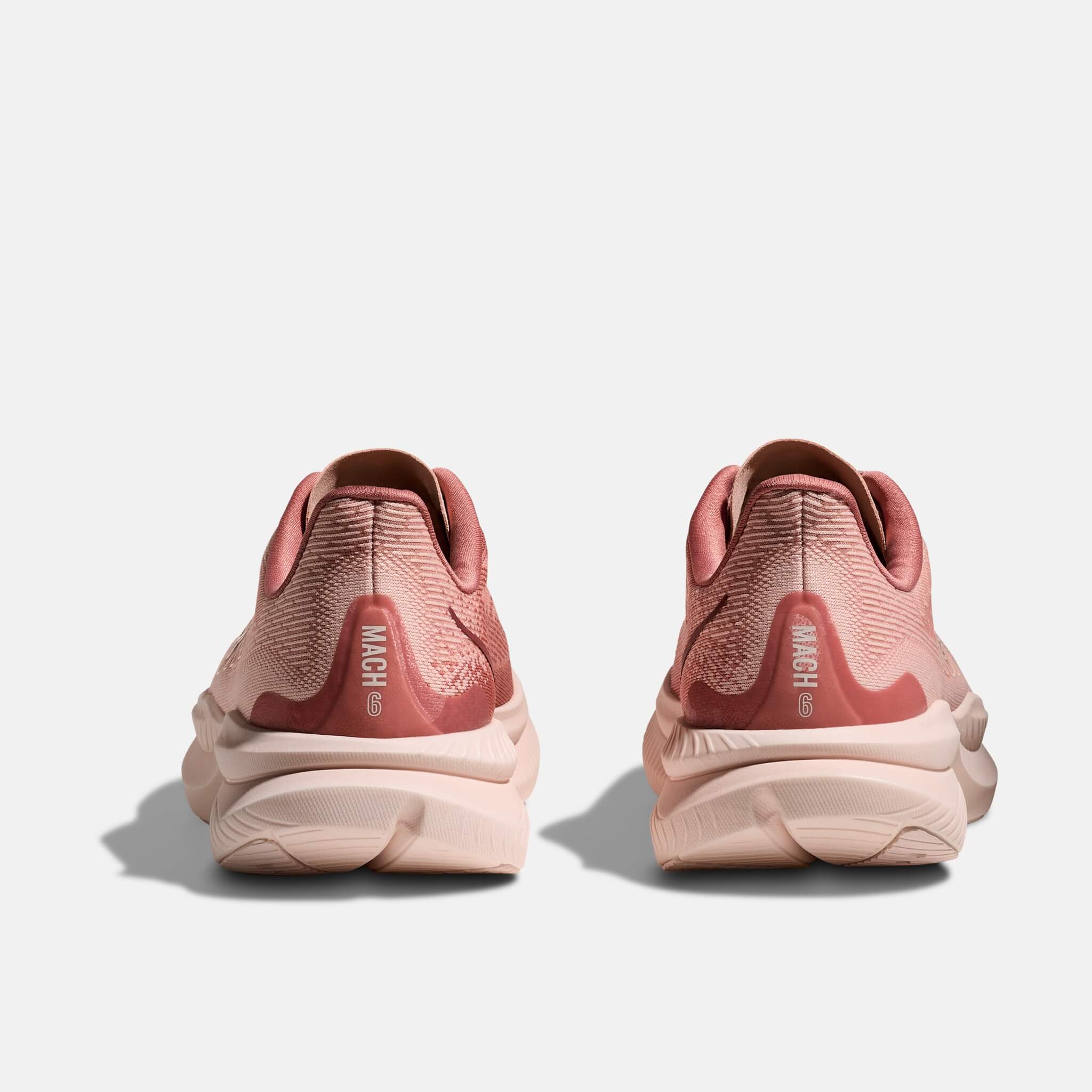 Pantofi de alergare roz Hoka Mach 6 de damă