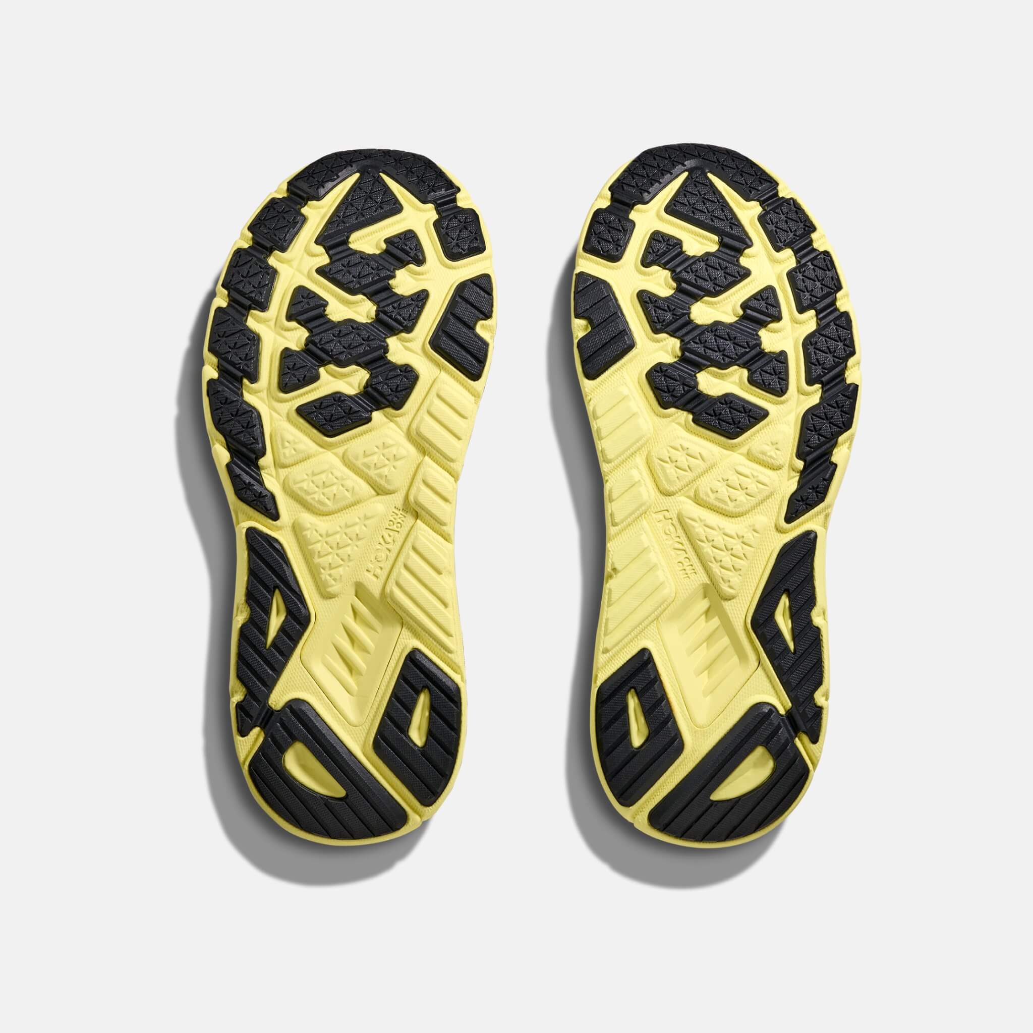 Pantofi sport roz-galben Hoka Arahi 7 de damă