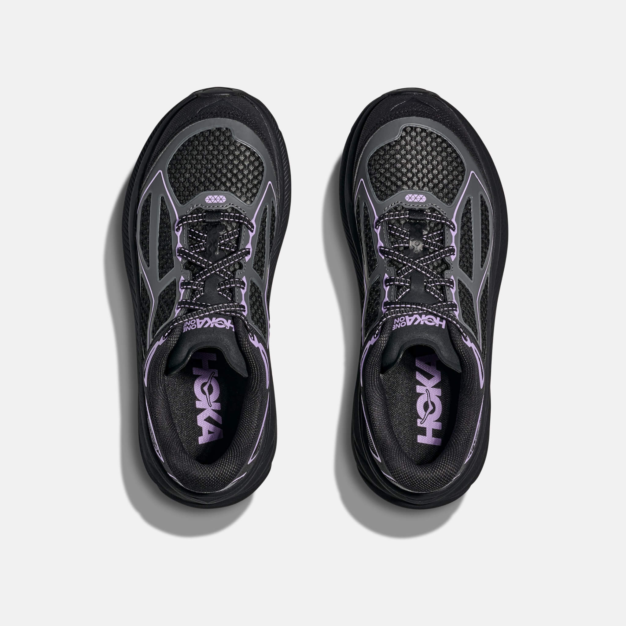 Pantofi sport negru-mov Hoka Clifton One9 unisex