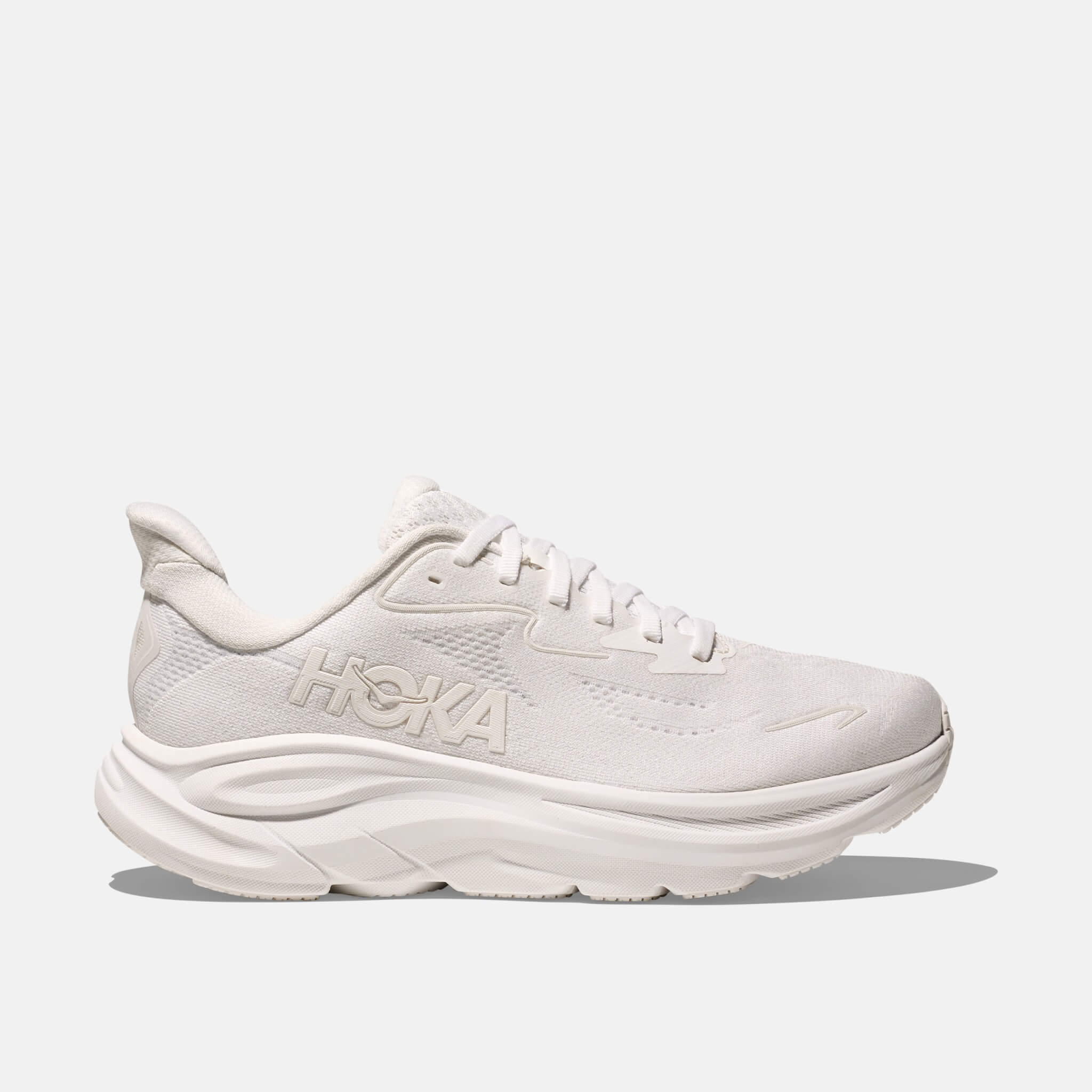 Pantofi sport albi Hoka Clifton 10 bărbați