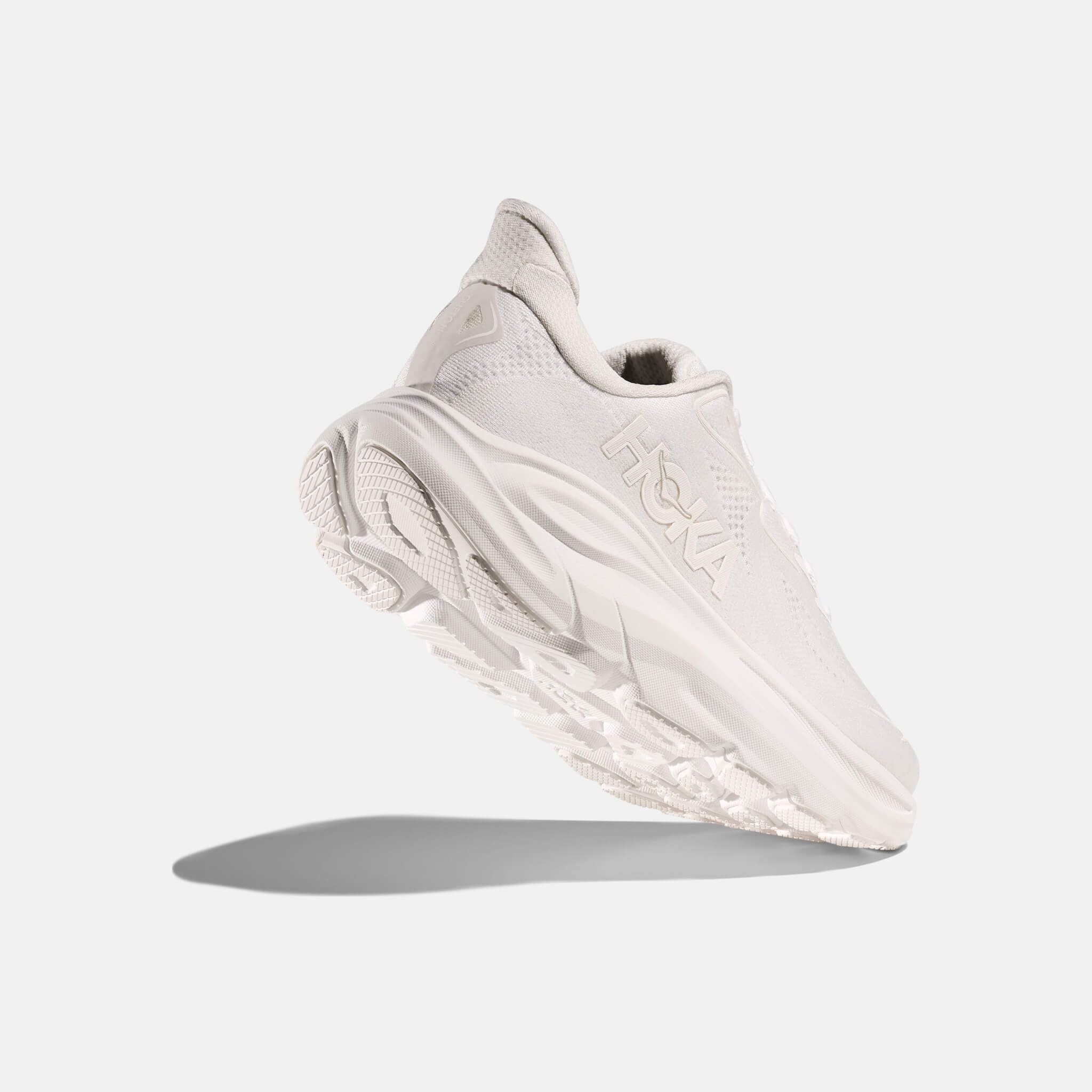 Pantofi sport albi Hoka Clifton 10 bărbați