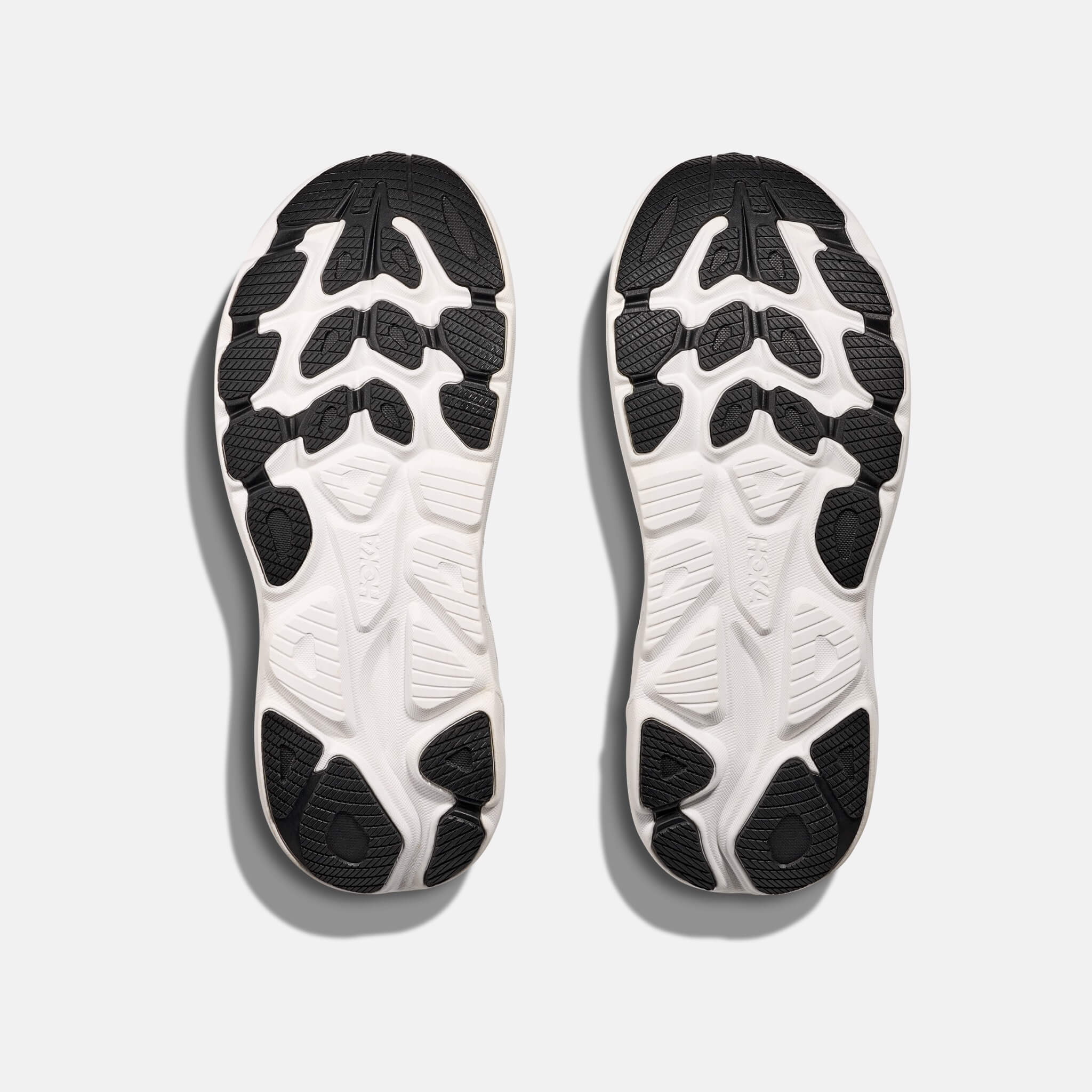 Pantofi sport alb-negru Hoka Clifton 10 de damă