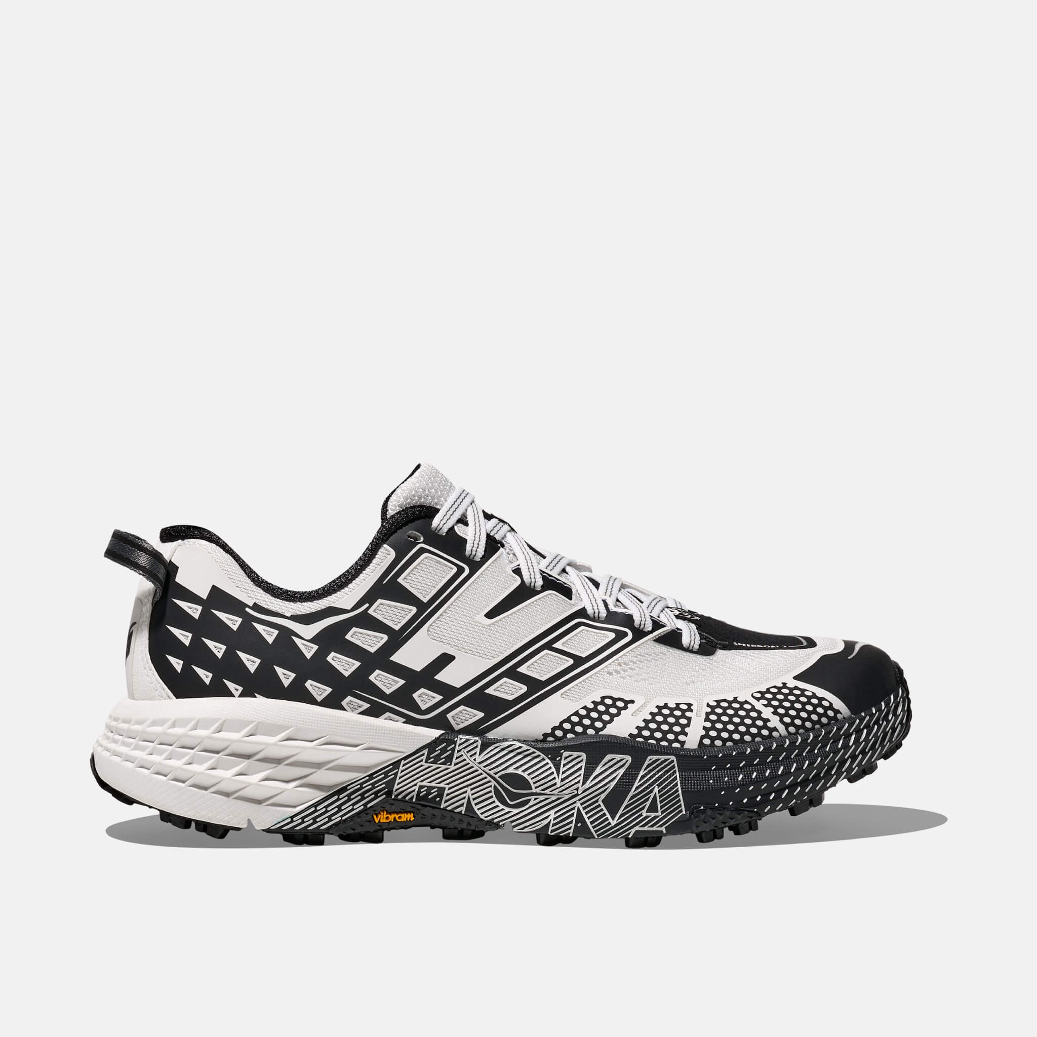 Pantofi sport alb-negru Hoka Speedgoat 2 unisex