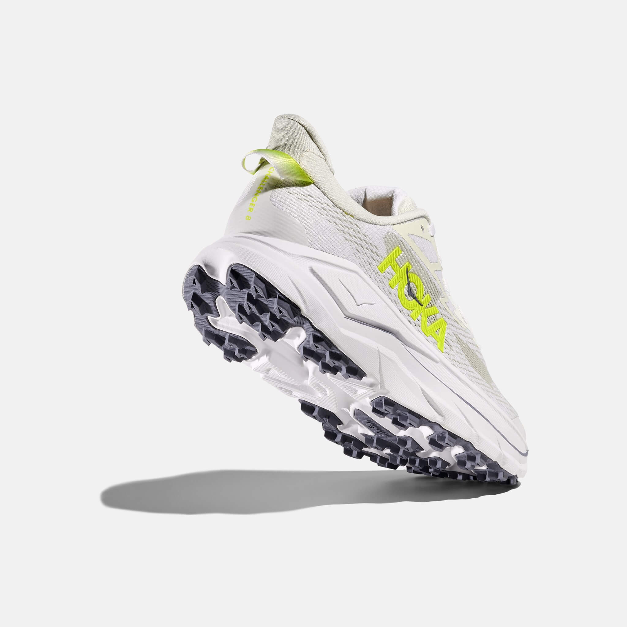 Pantofi sport gri-galben Hoka Challenger 8 de damă