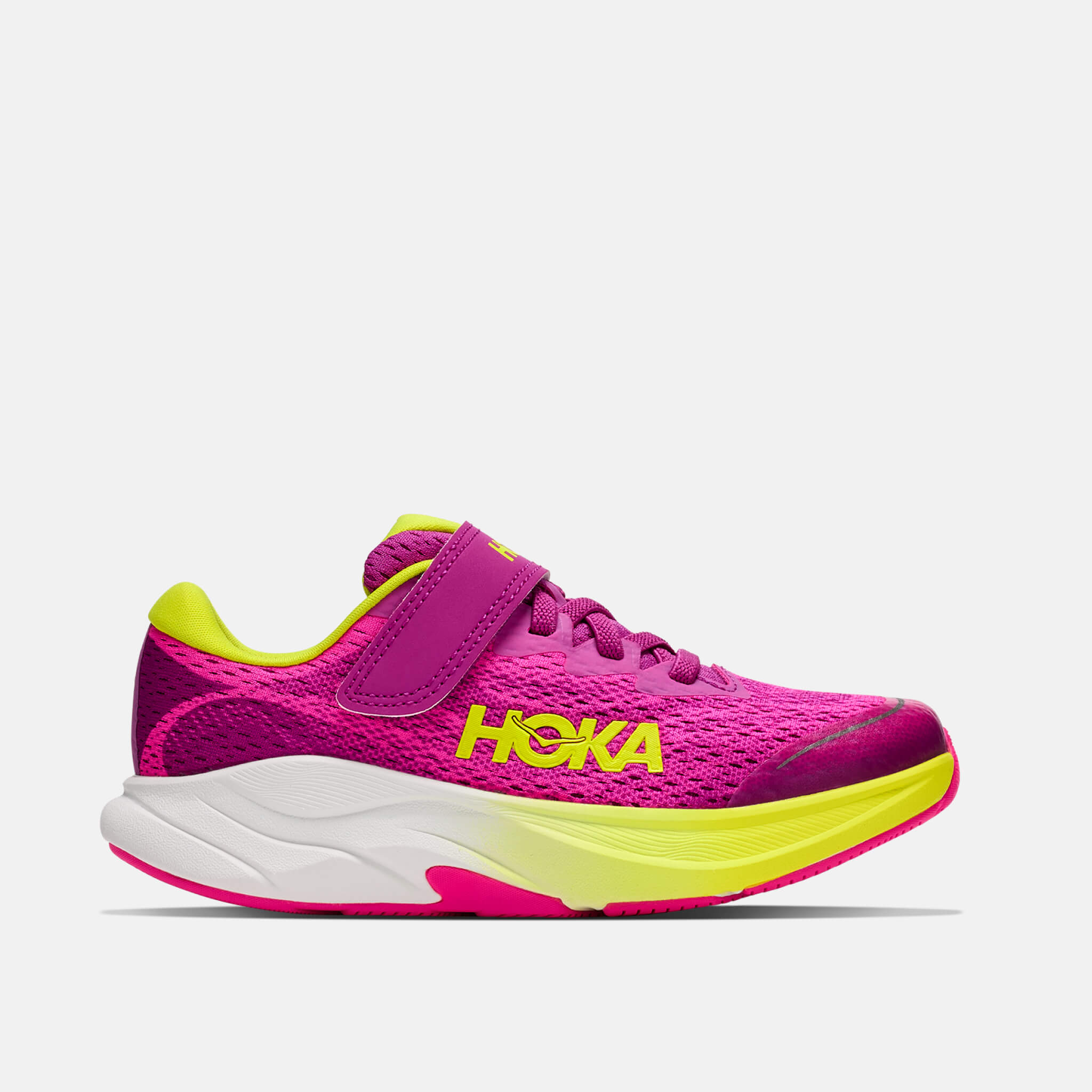 Pantofi sport roz-galben Hoka Rincon 4 copii