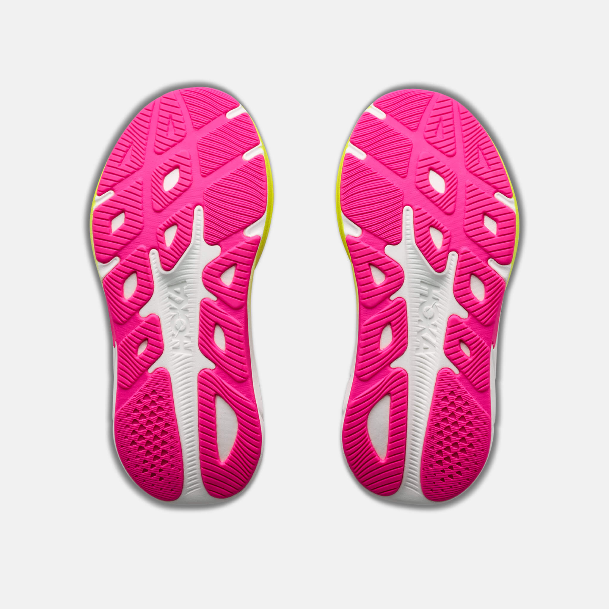 Pantofi sport roz-galben Hoka Rincon 4 copii