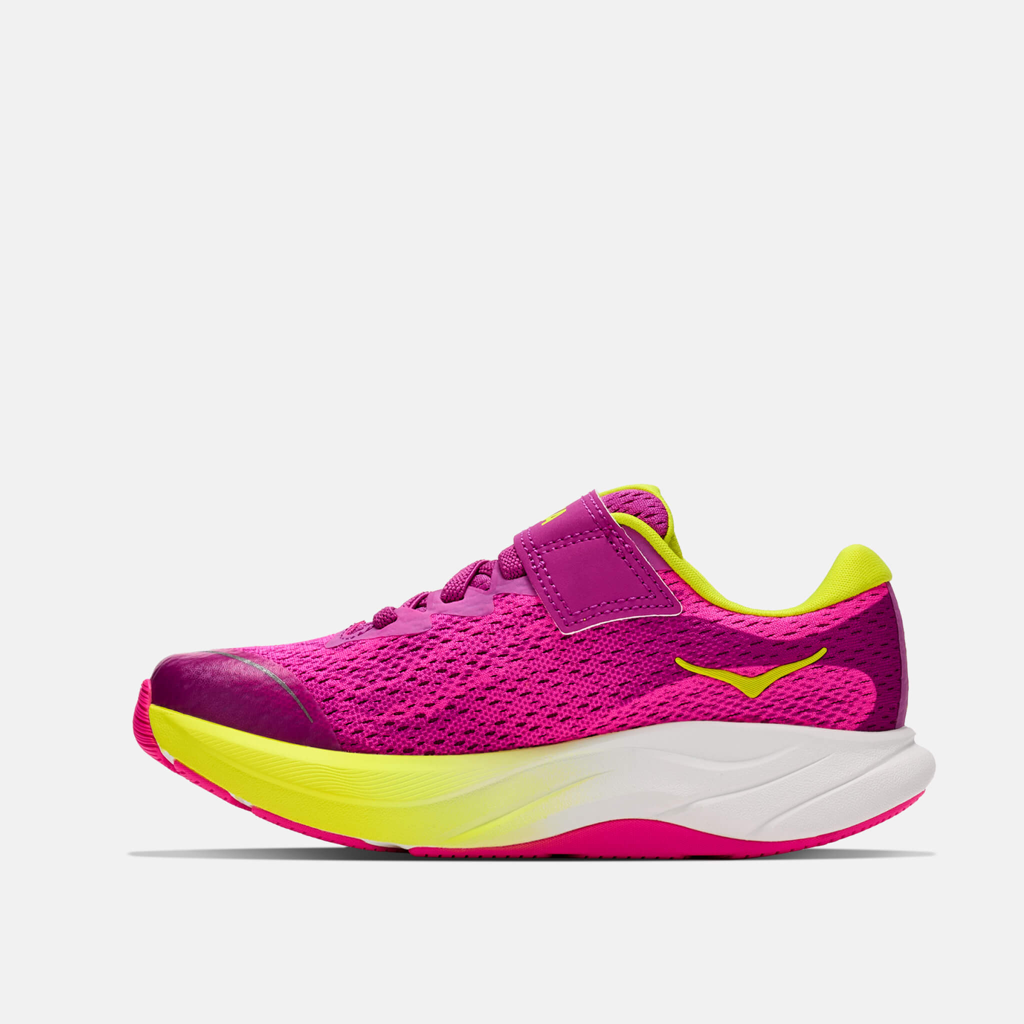 Pantofi sport roz-galben Hoka Rincon 4 copii