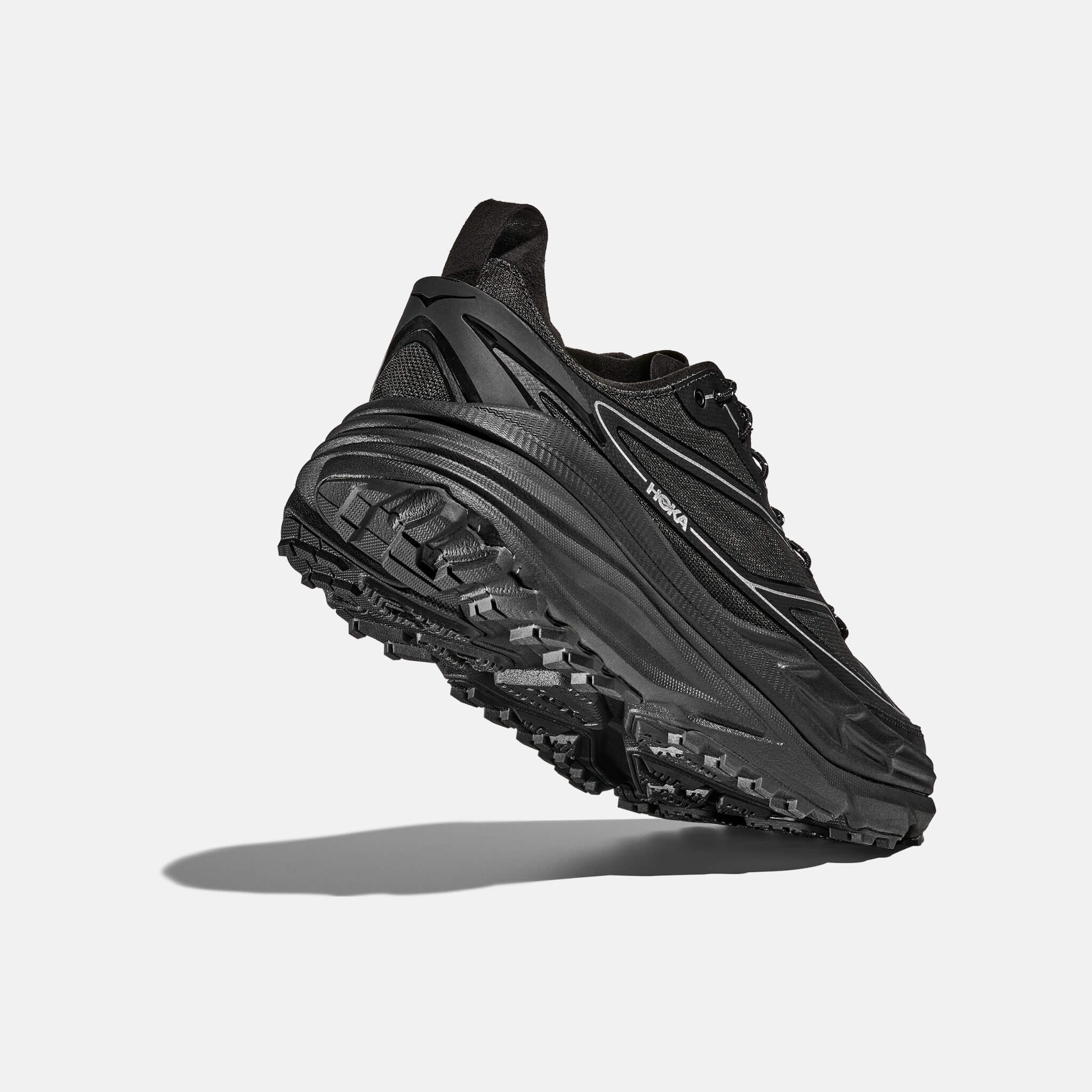 Pantofi sport negru-argintiu Hoka Stinson One7 unisex