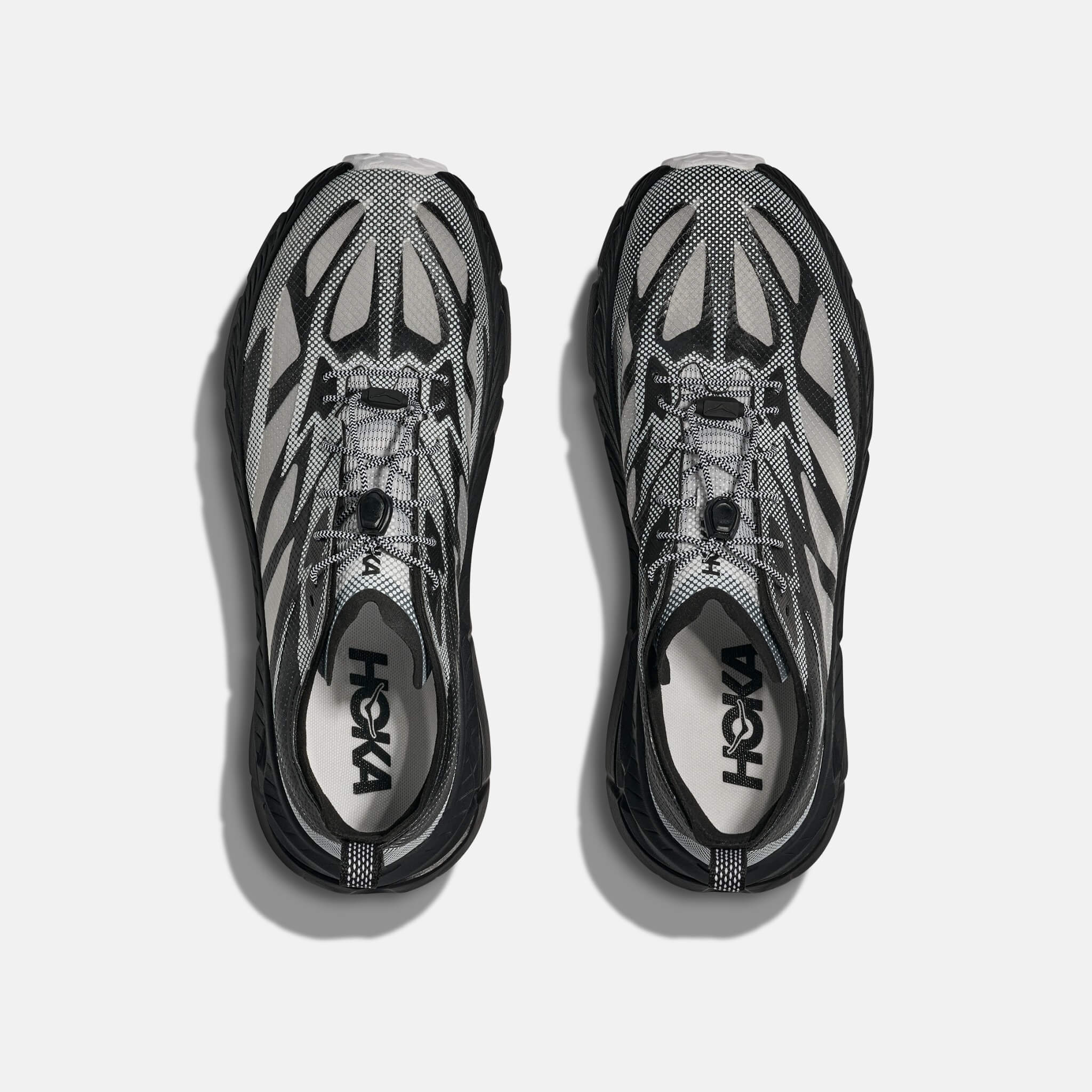 Pantofi sport alb-negru Hoka Mafate Speed 4 Lite TS unisex