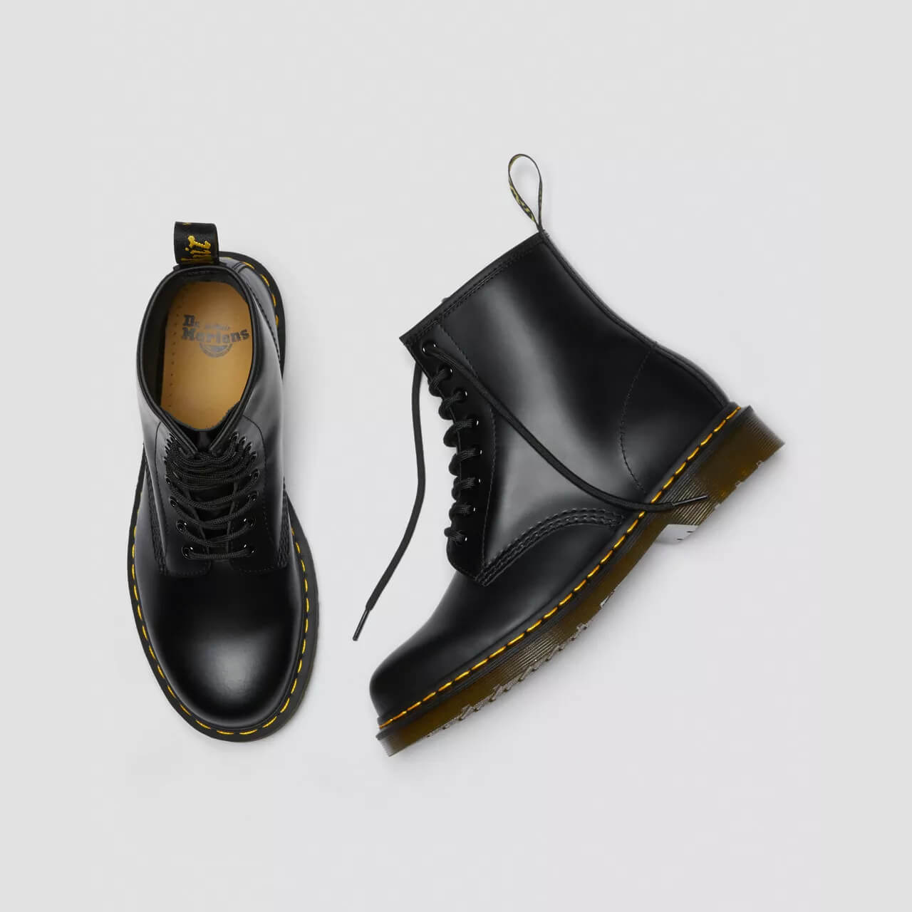 Ghete negre Dr. Martens 1460