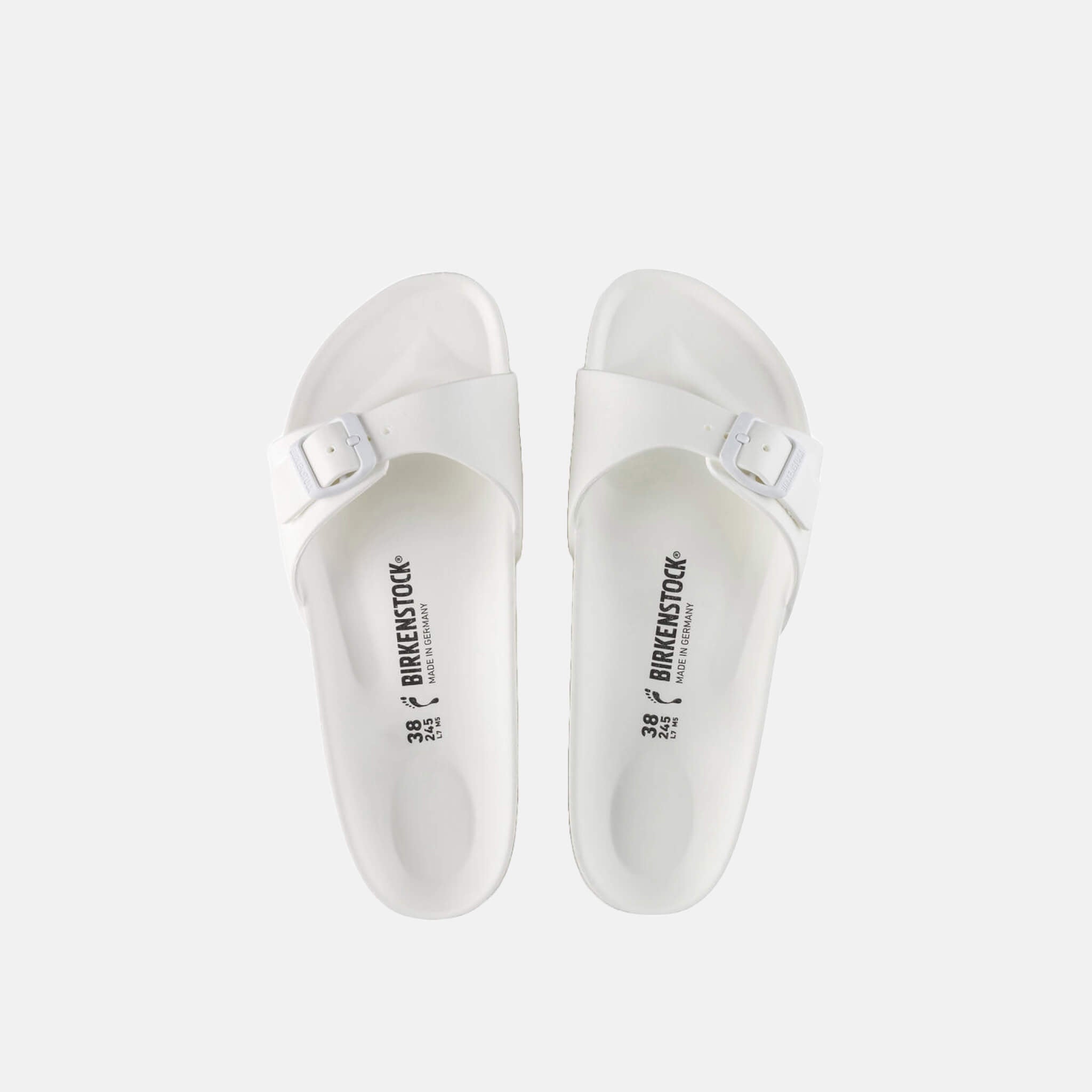 Papuci Birkenstock Madrid EVA alb
