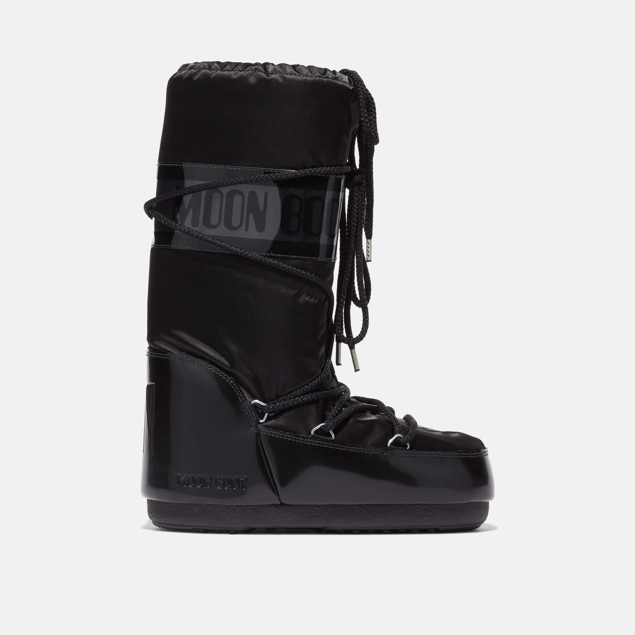 Cizme de iarnă negre Moon Boot Glance de damă
