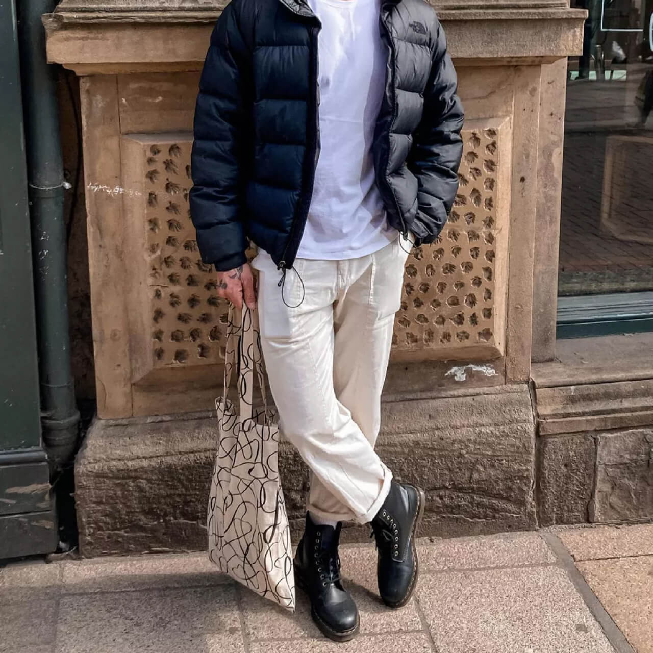 Ghete negre Dr. Martens 1460 Vegan