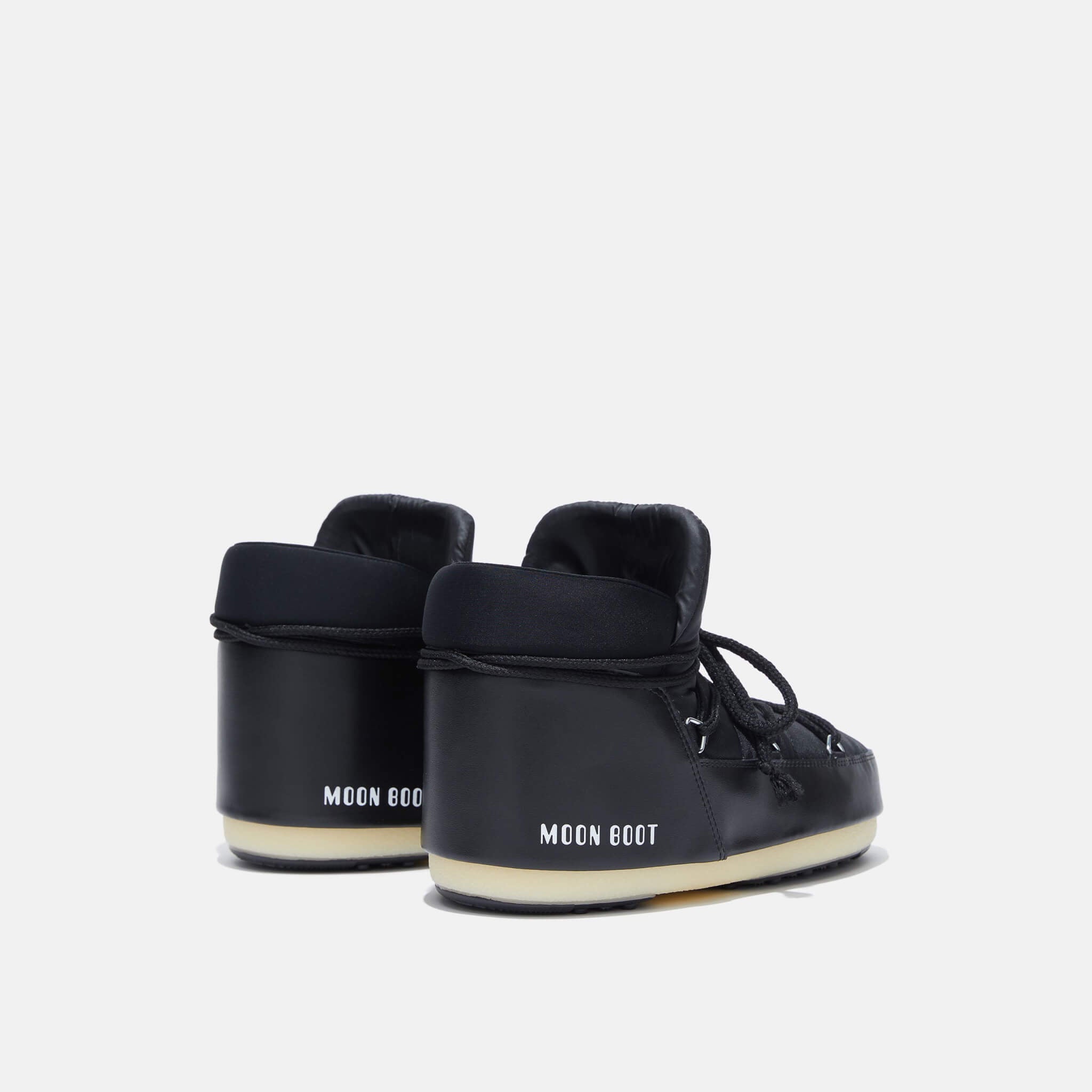 Cizme de iarnă negre Moon Boot Pumps Nylon de damă