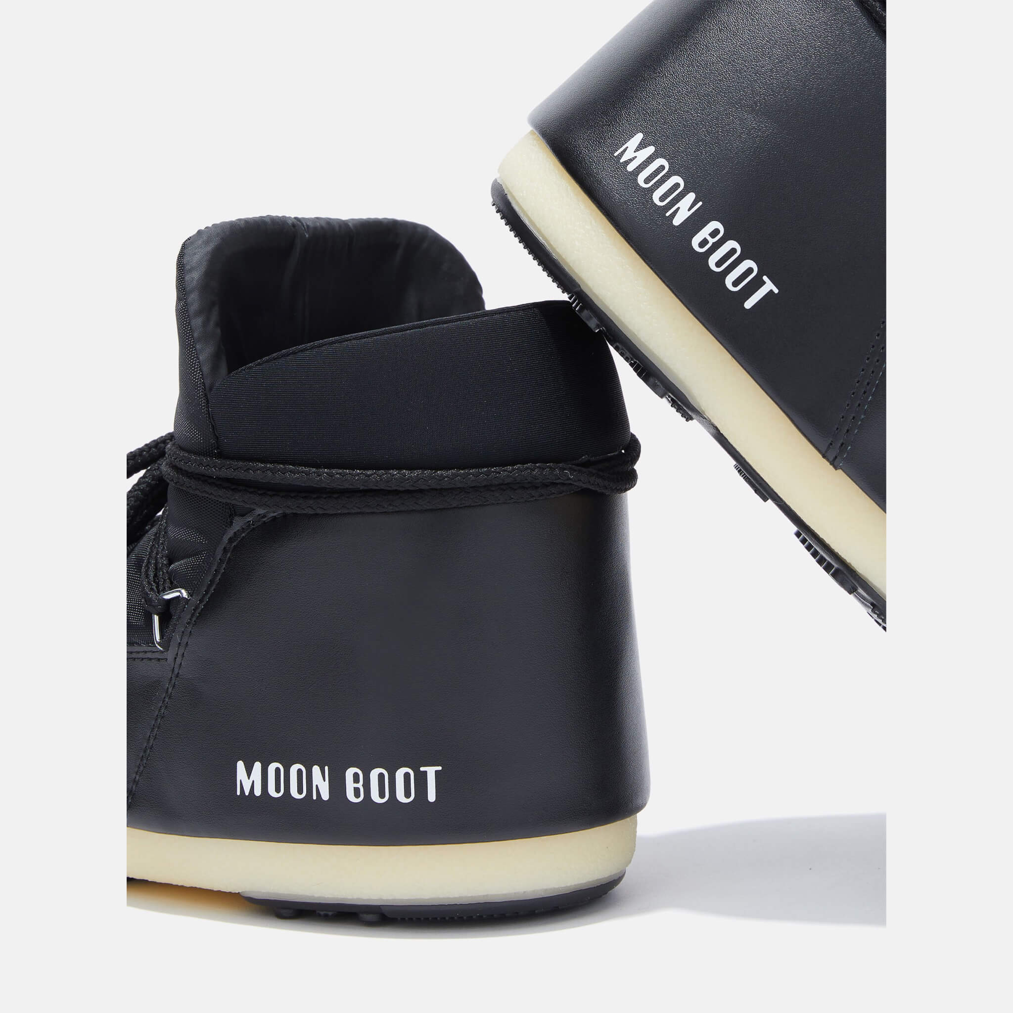 Cizme de iarnă negre Moon Boot Pumps Nylon de damă