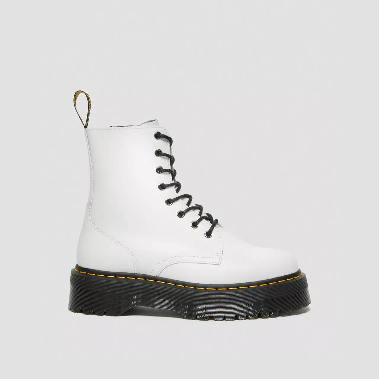 Ghete albe Dr. Martens Jadon