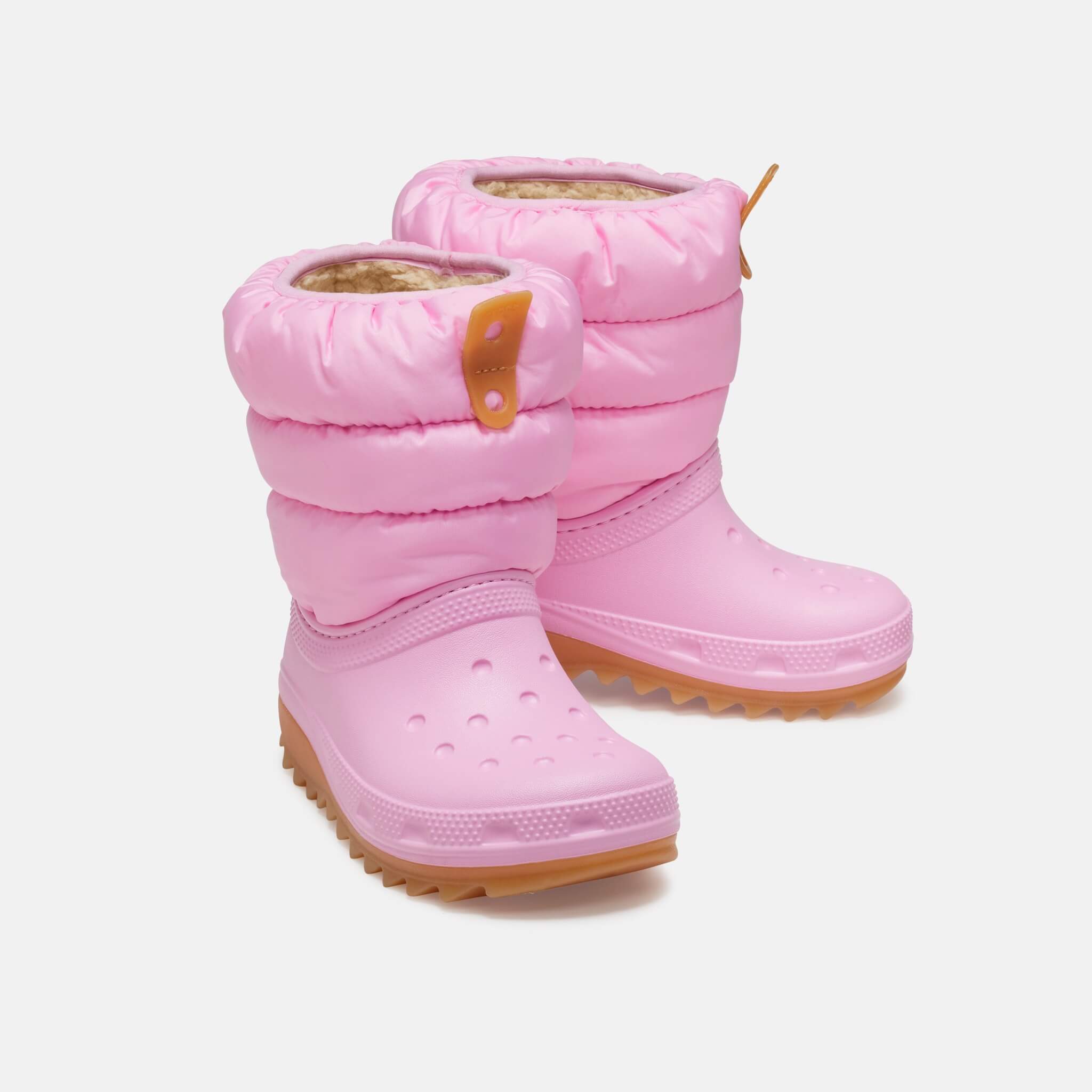 Classic Neo Puff Boot K Pink Tweed/Gum
