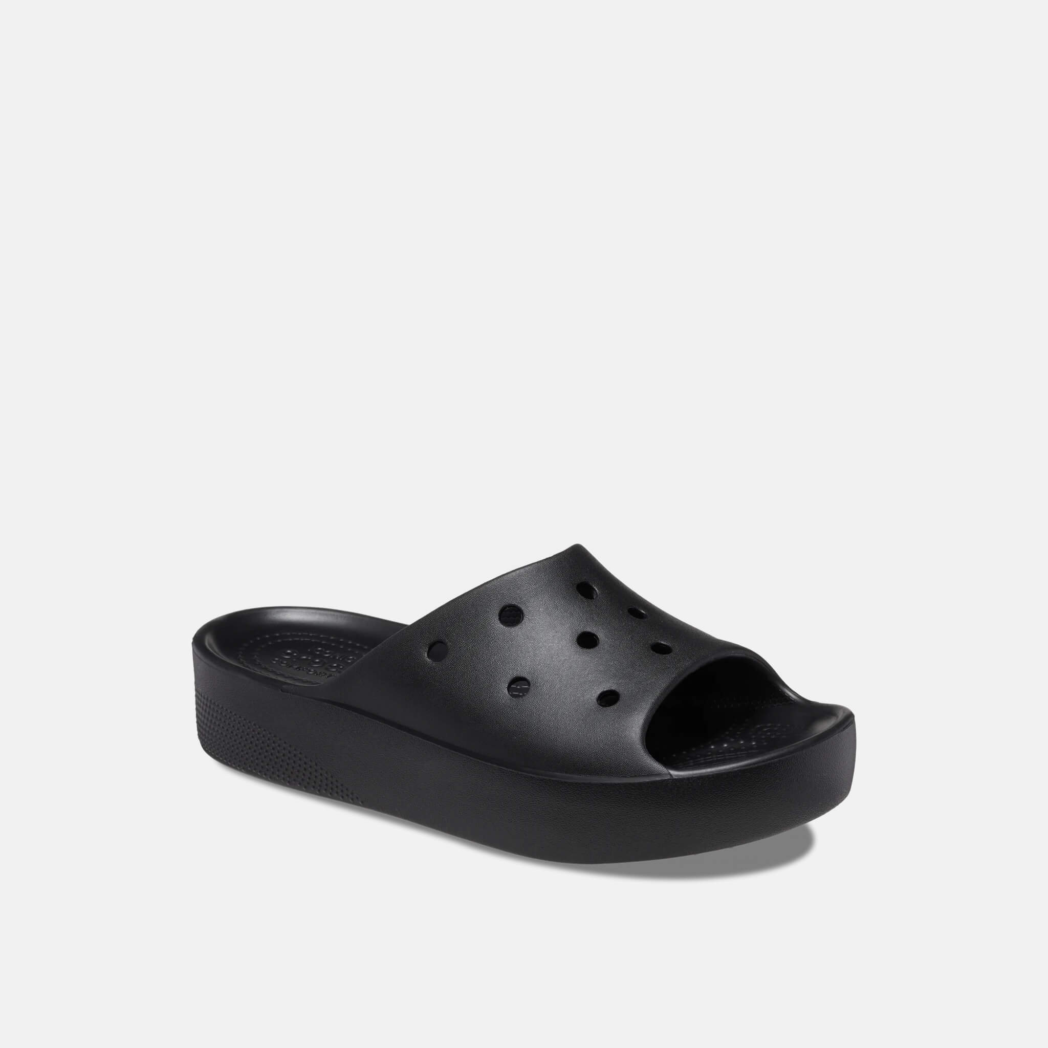 Classic Platform Slide Black