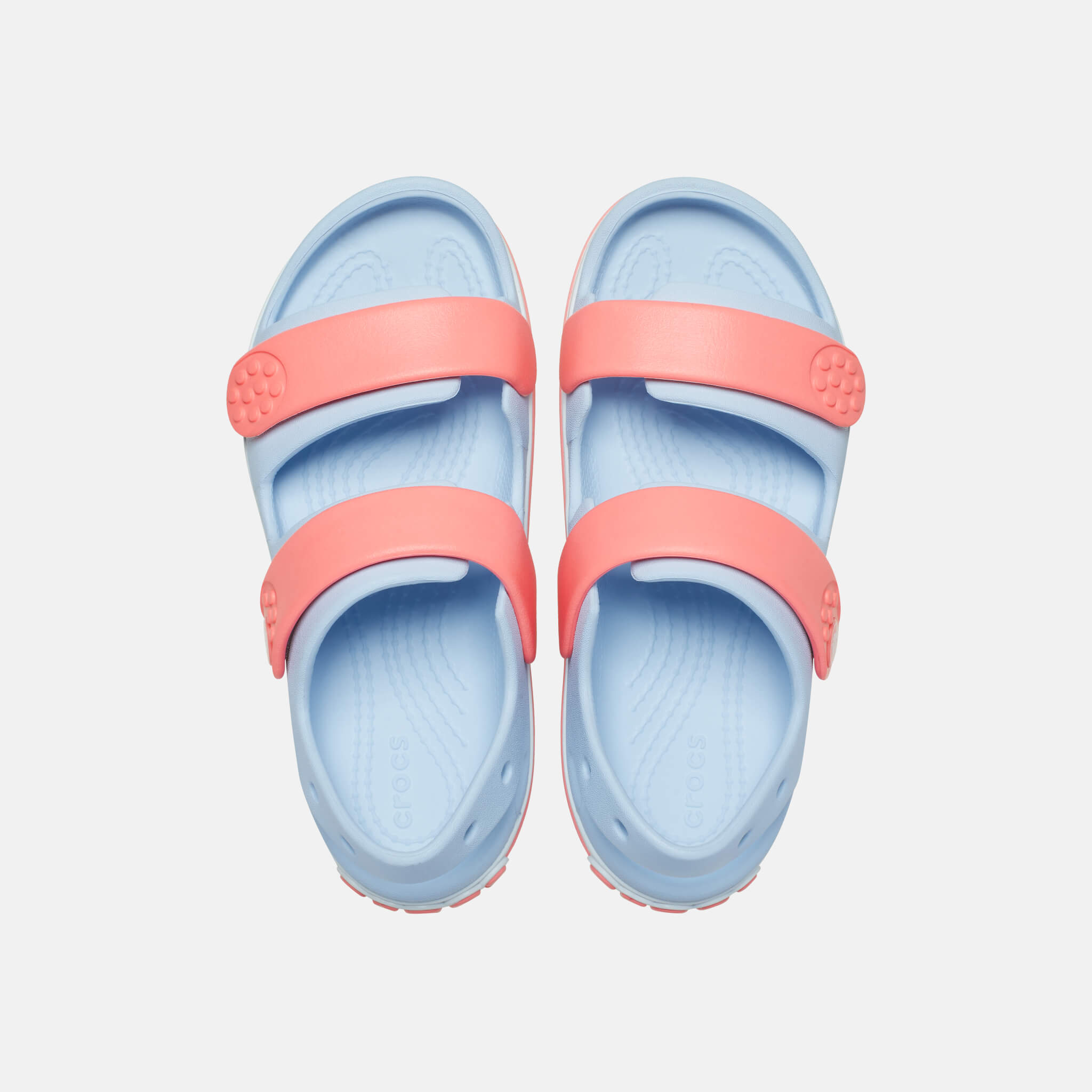 Crocband Cruiser Sandal T Blue Frost/Guava