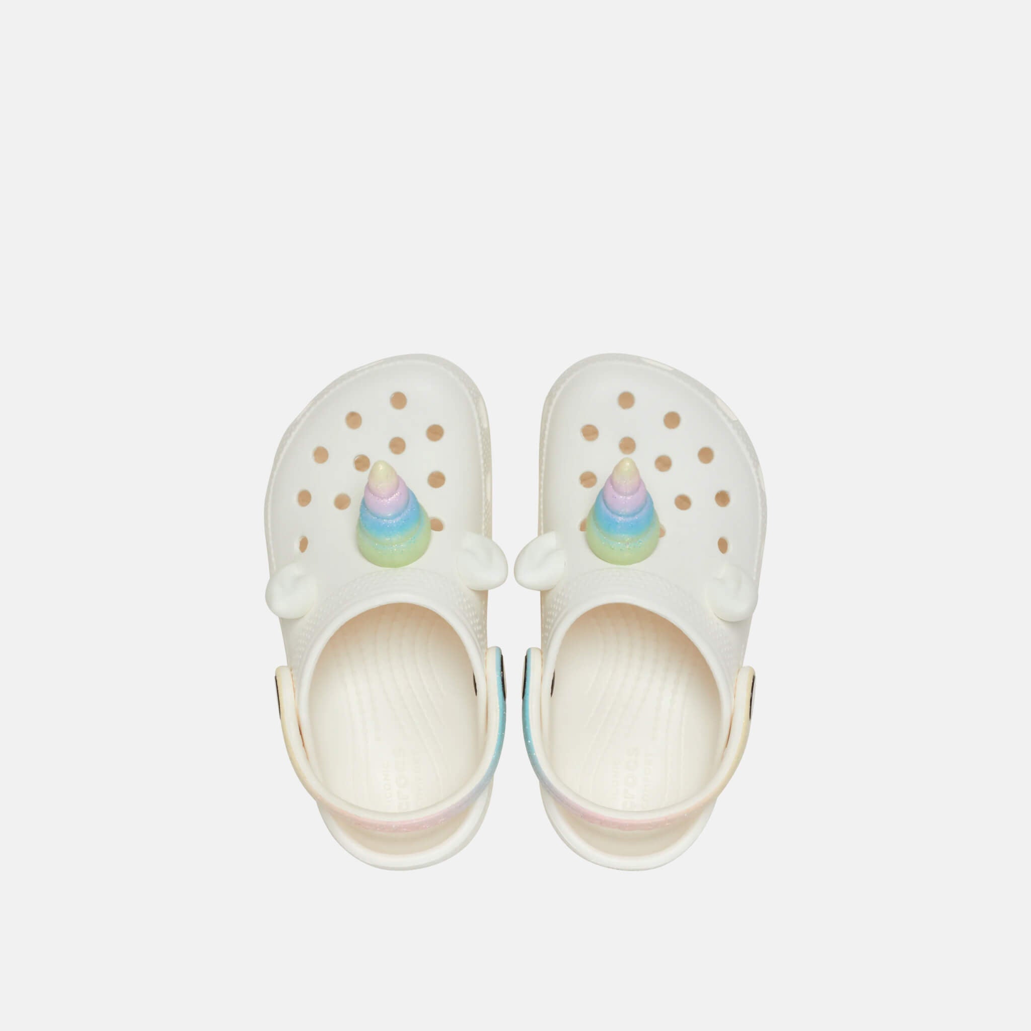 Classic IAM Rainbow Unicorn Clog T Chalk