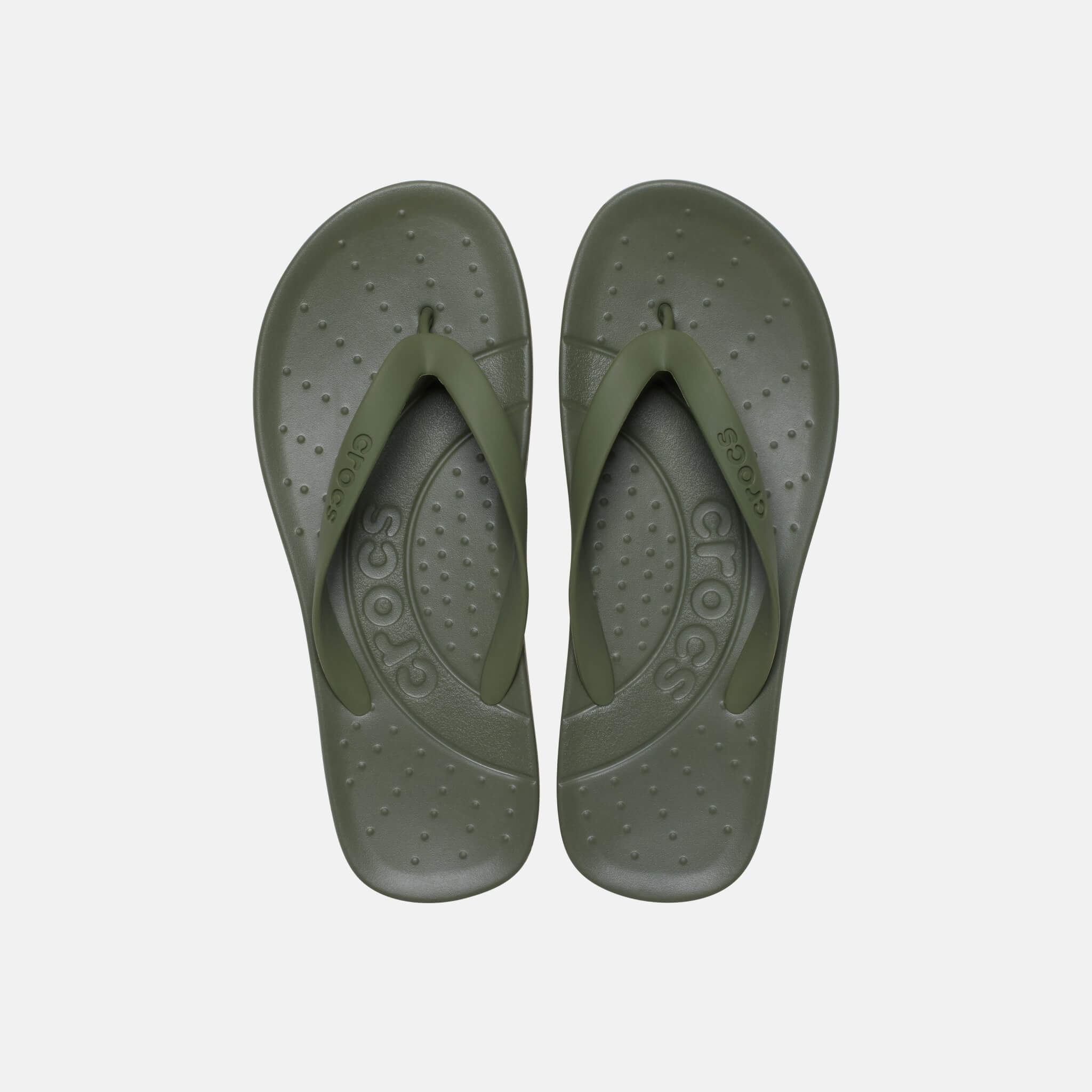 Crocs Flip Army Green